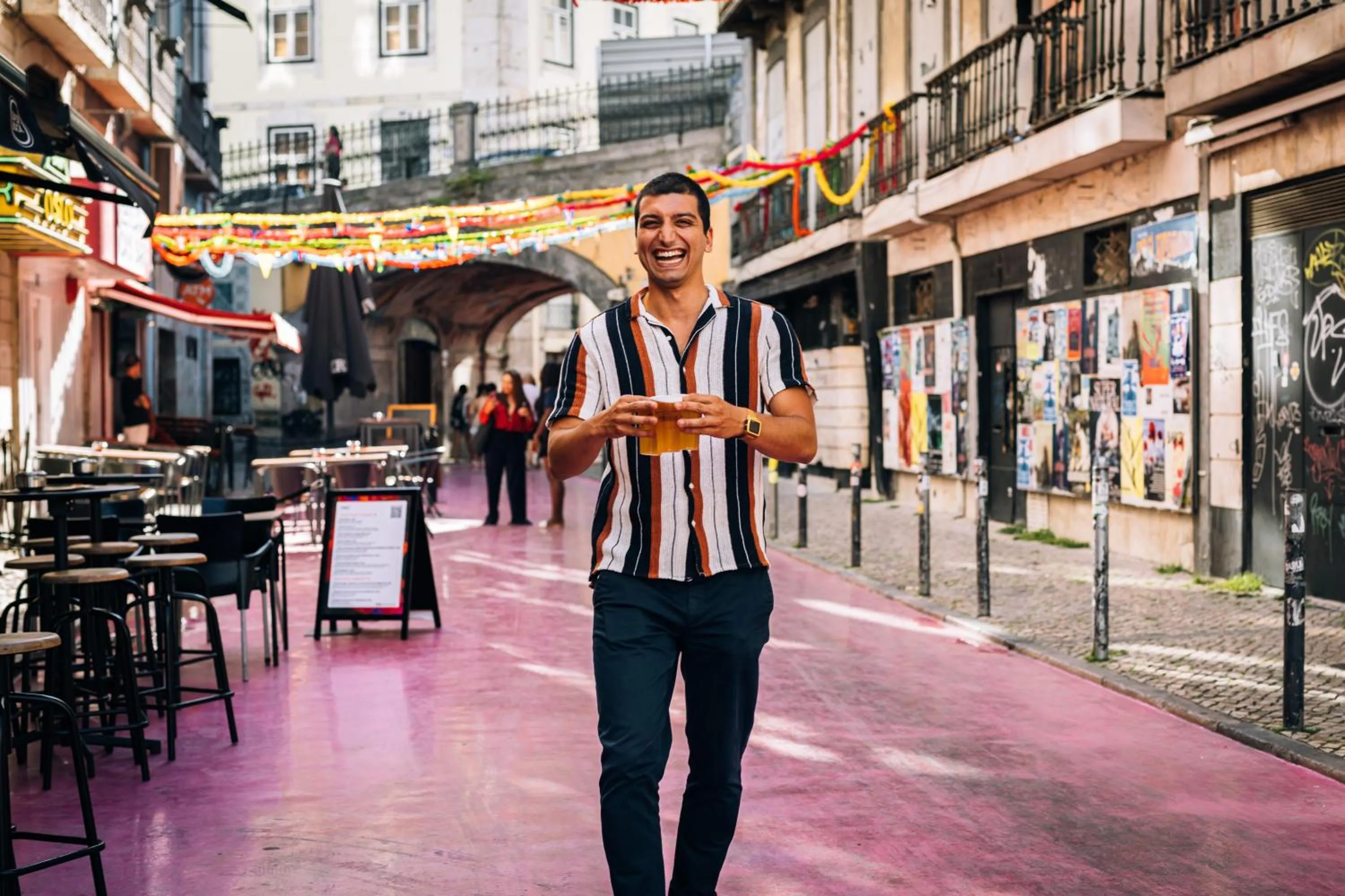 Nearby landmark in The House on the Pink Street in Lisbon