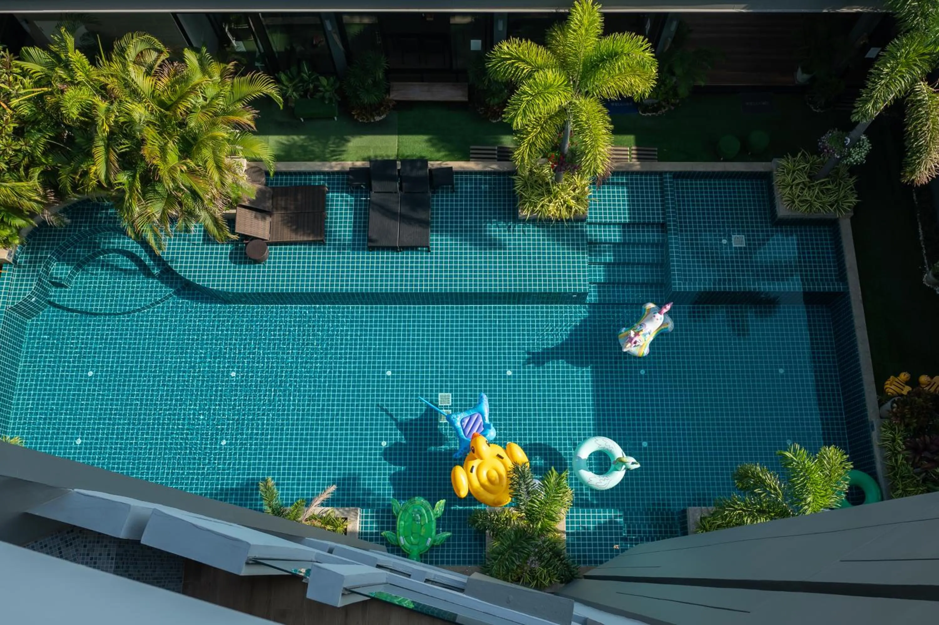 Swimming pool in Guuden Huahin Hotel