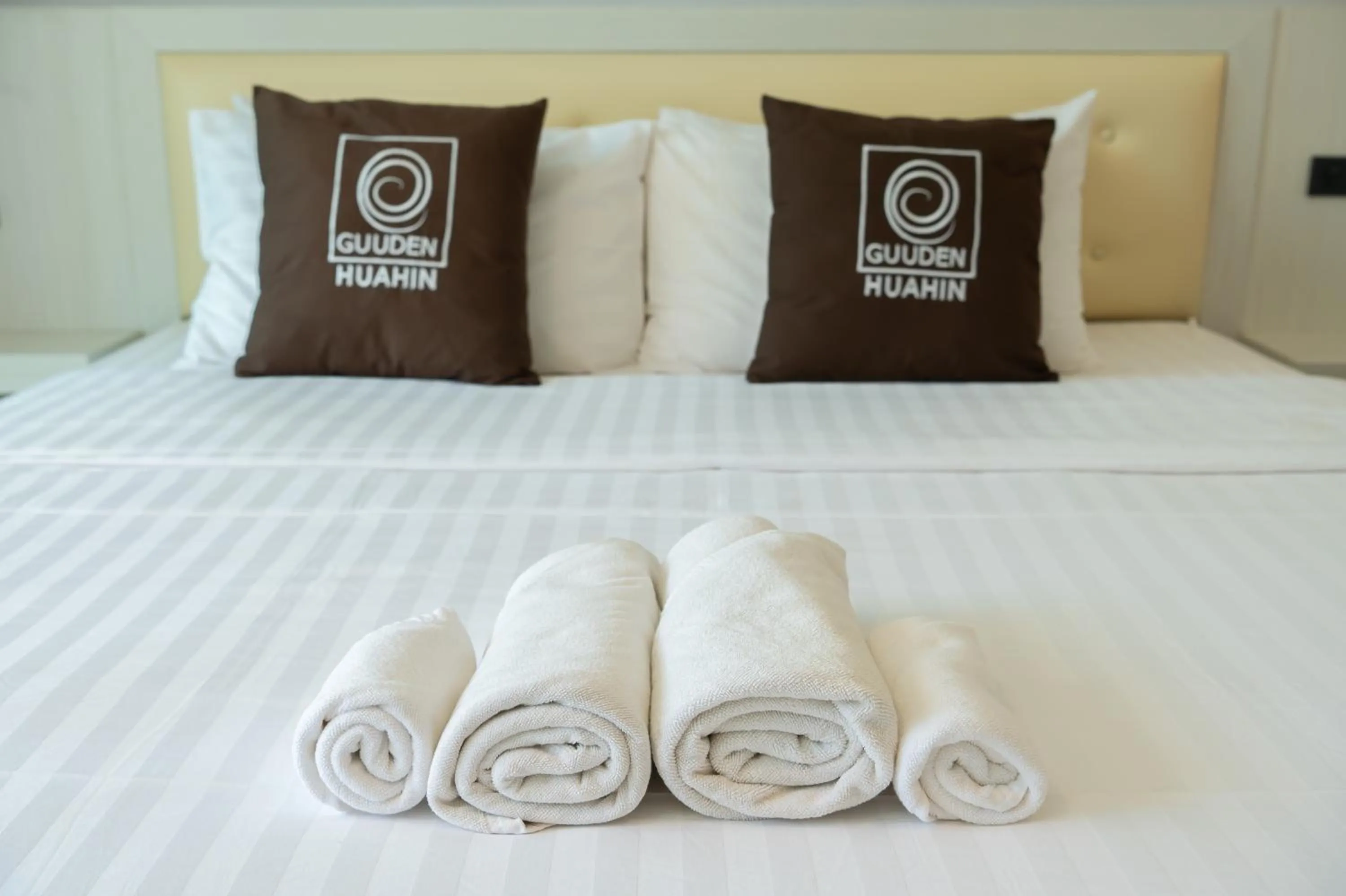 Bedroom, Bed in Guuden Huahin Hotel