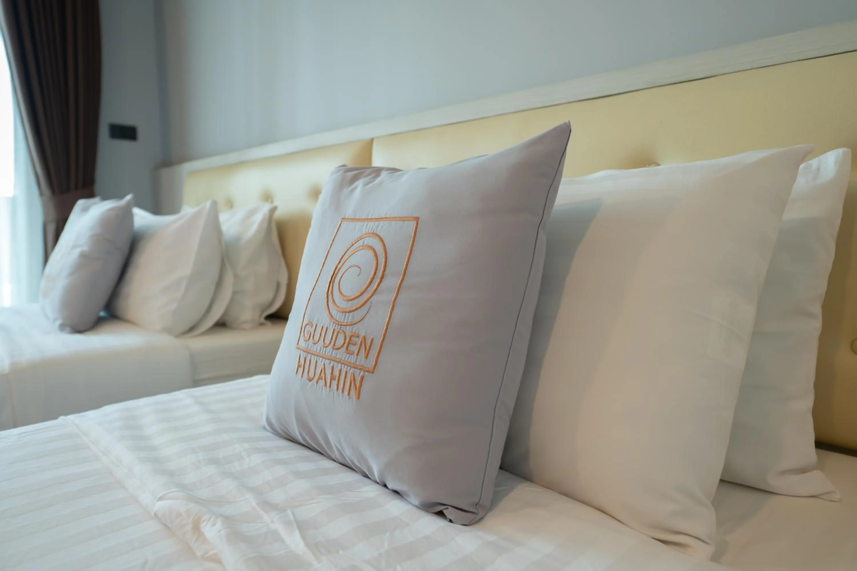 Bedroom, Bed in Guuden Huahin Hotel