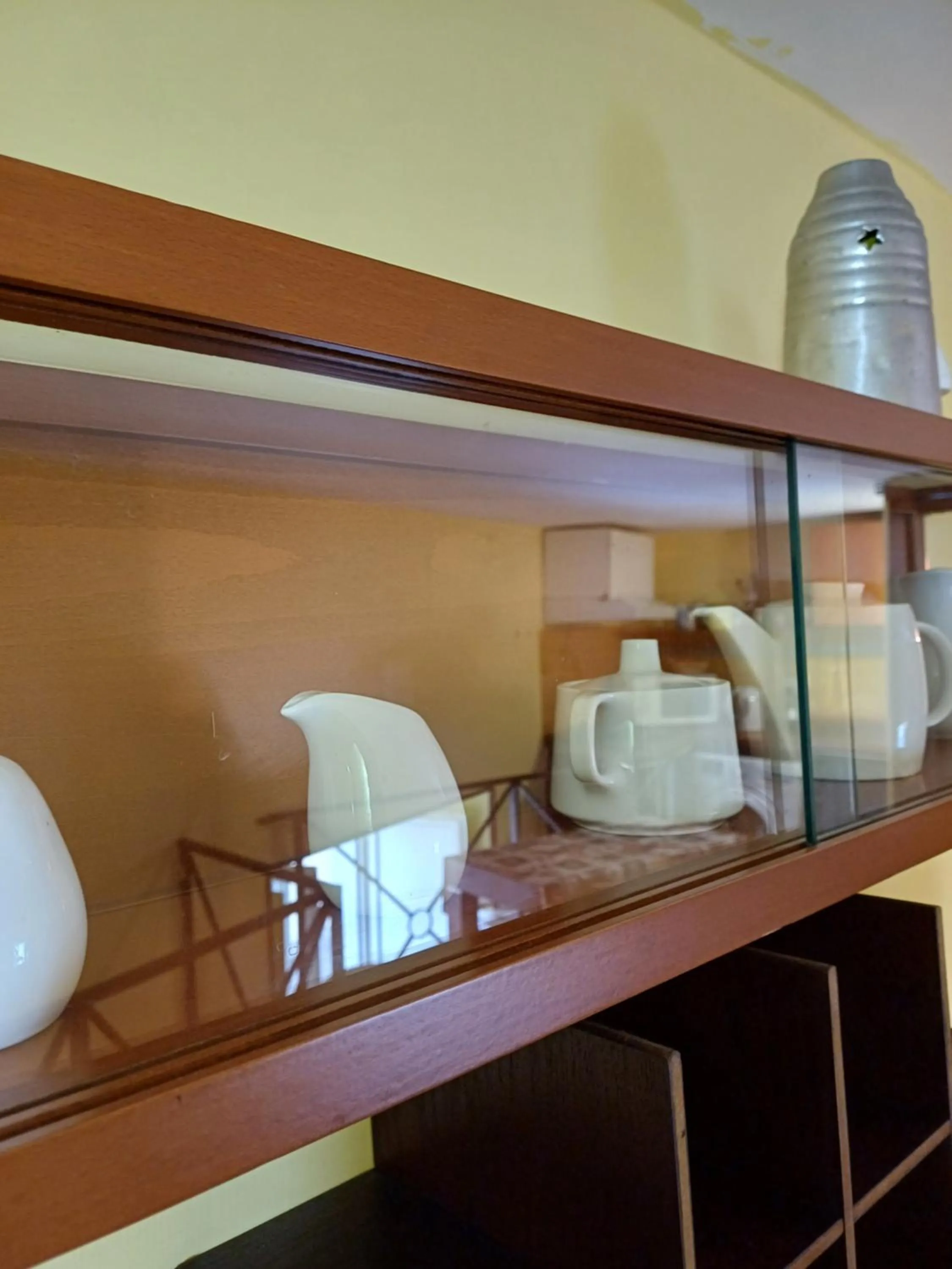 Kitchen or kitchenette in GoldenCube Guest House