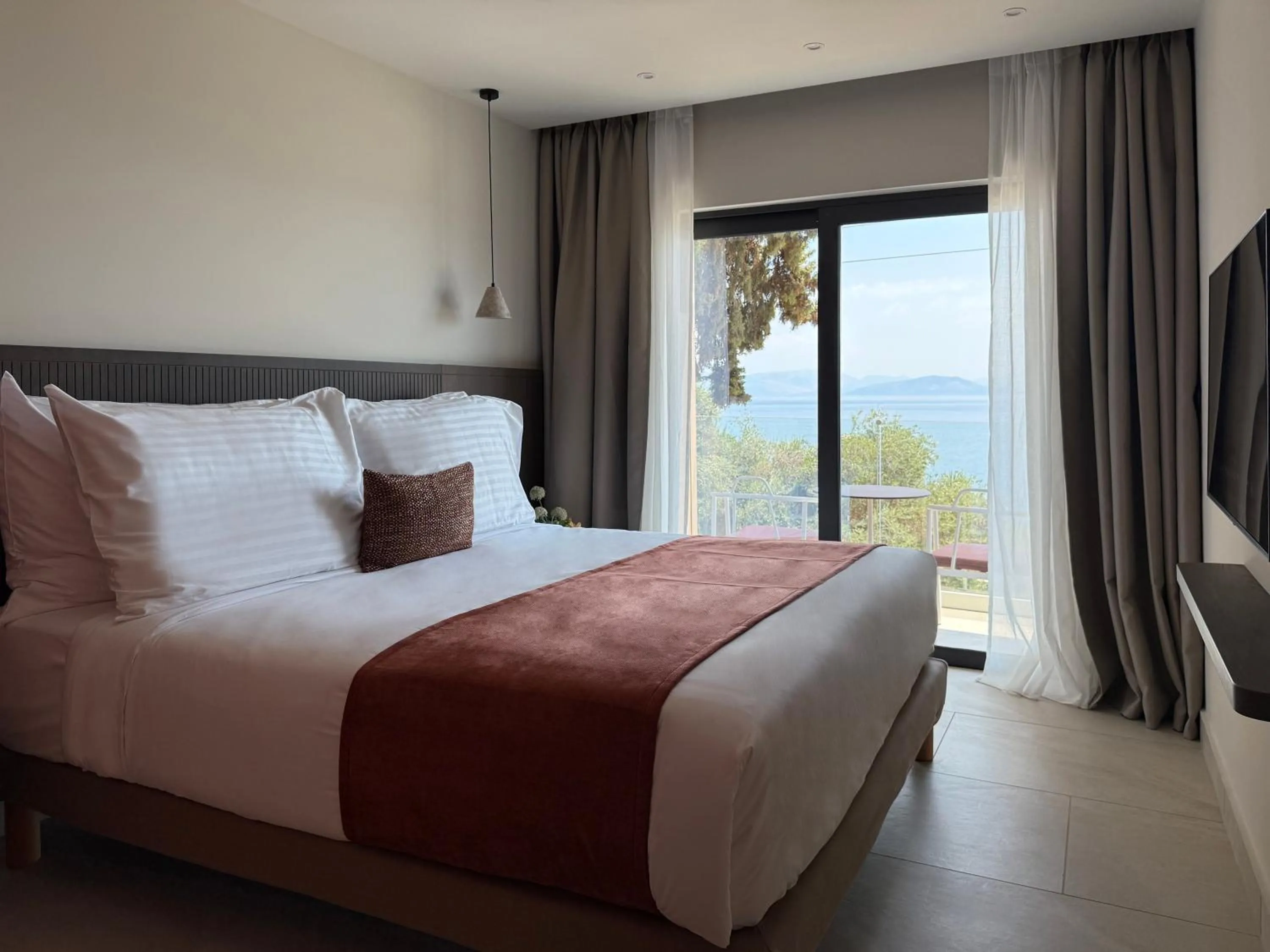 Bedroom, Bed in Valmar Corfu