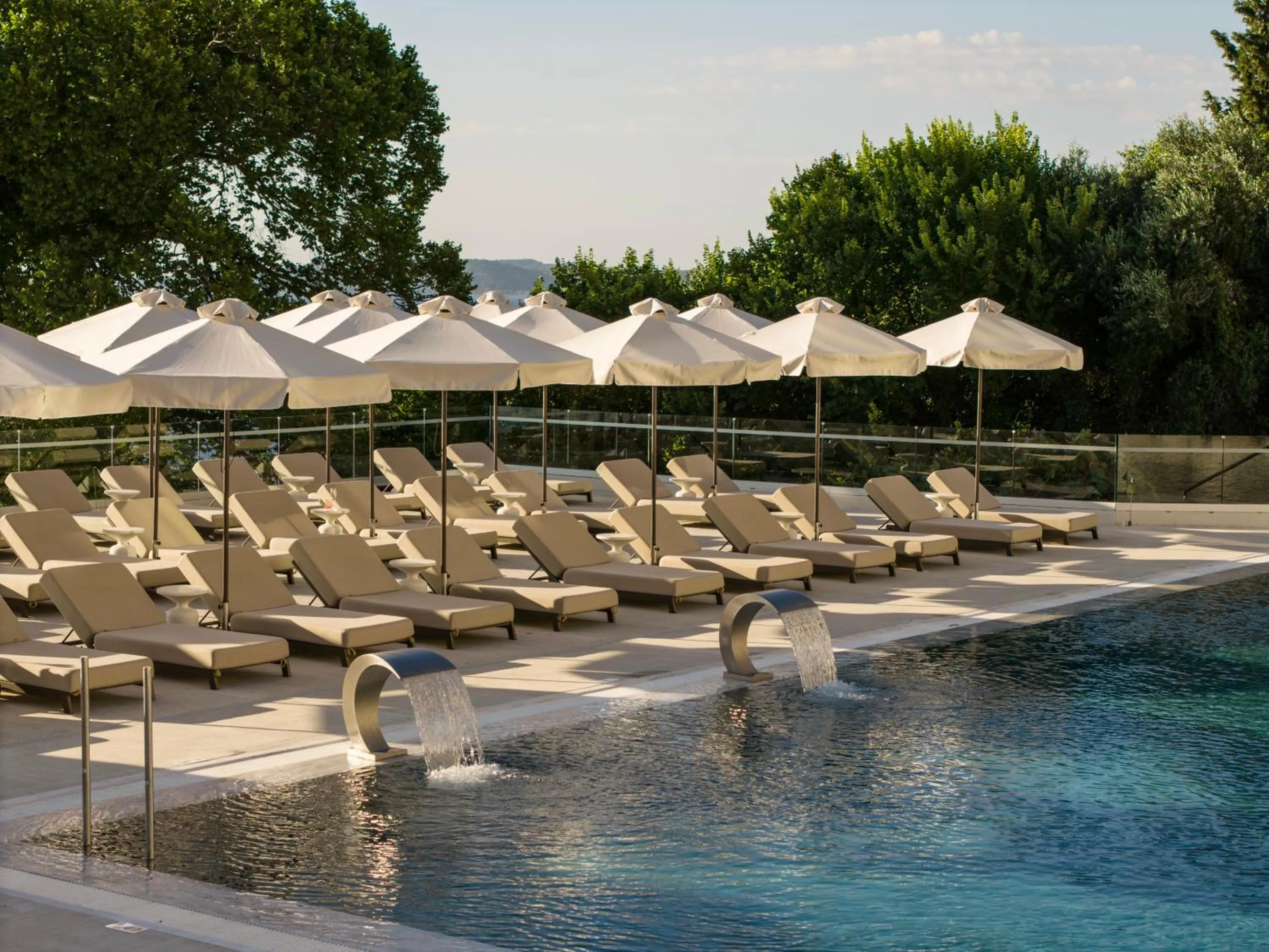 Swimming pool in Valmar Corfu