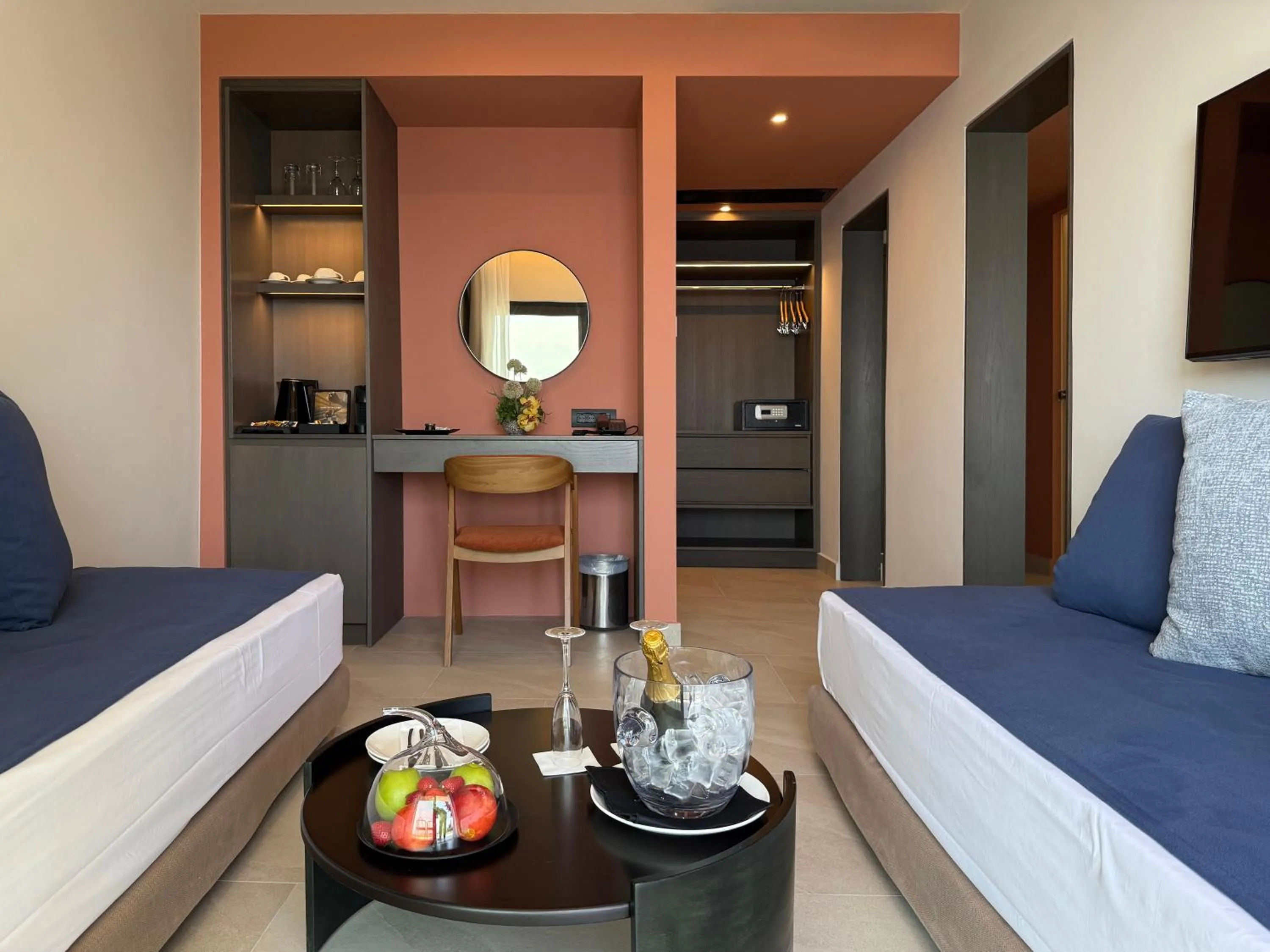 Seating area in Valmar Corfu