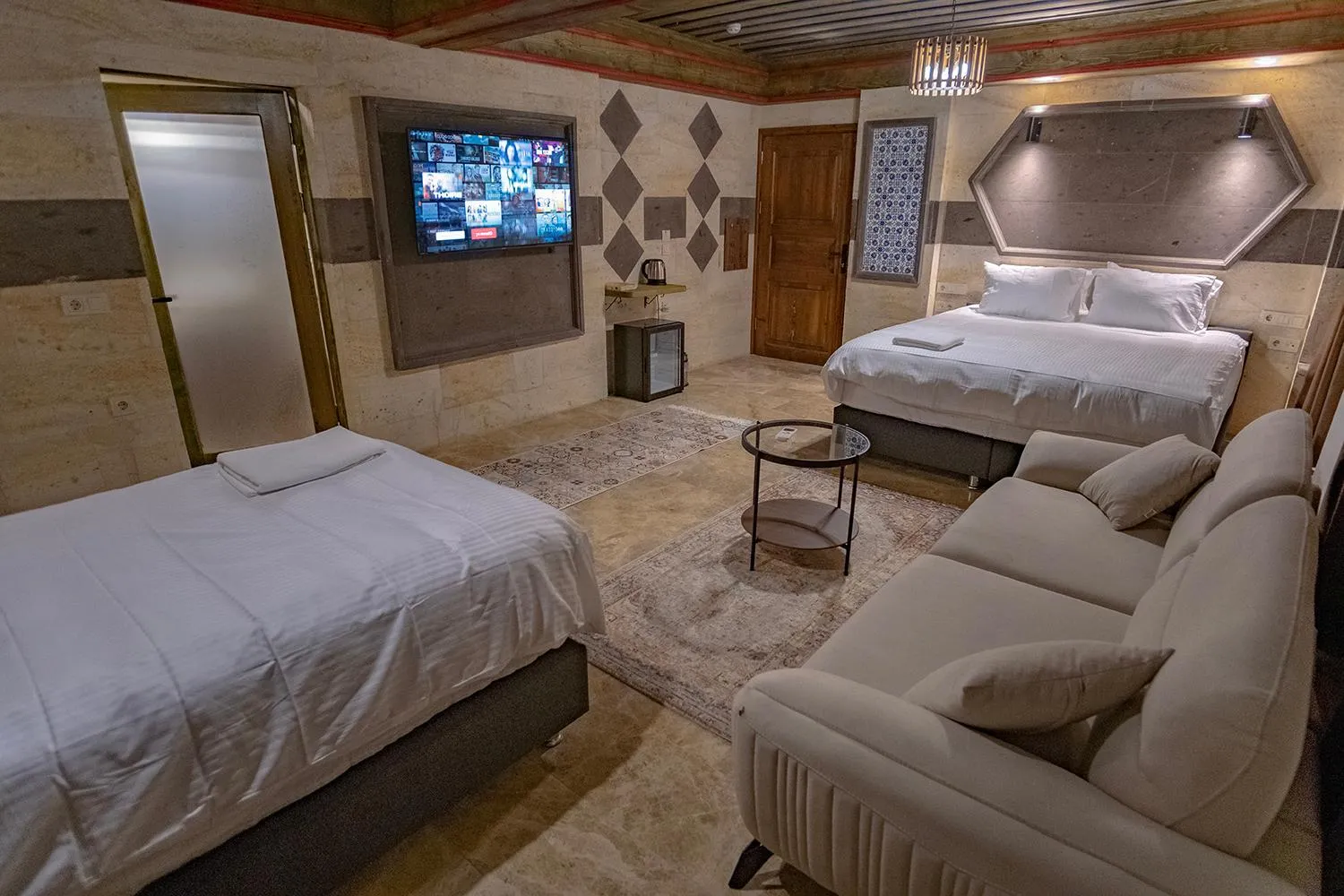 TV and multimedia, Bed in Uçhisar Premium