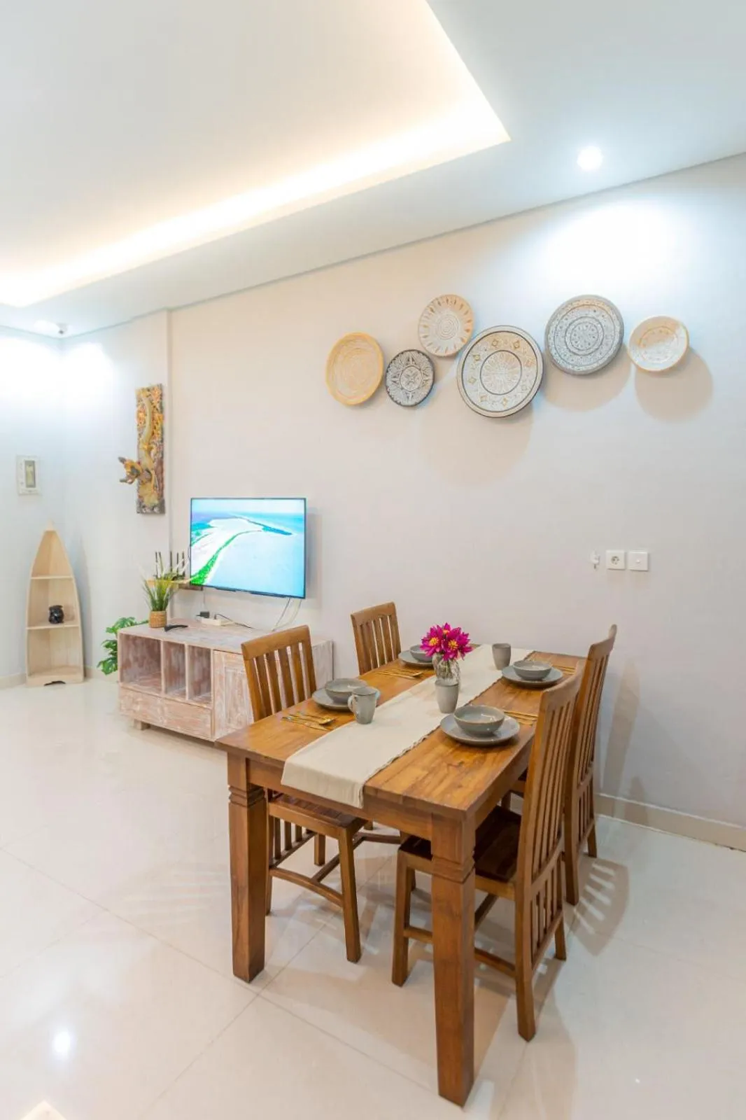 Dining area in Kubu Ramah Canggu