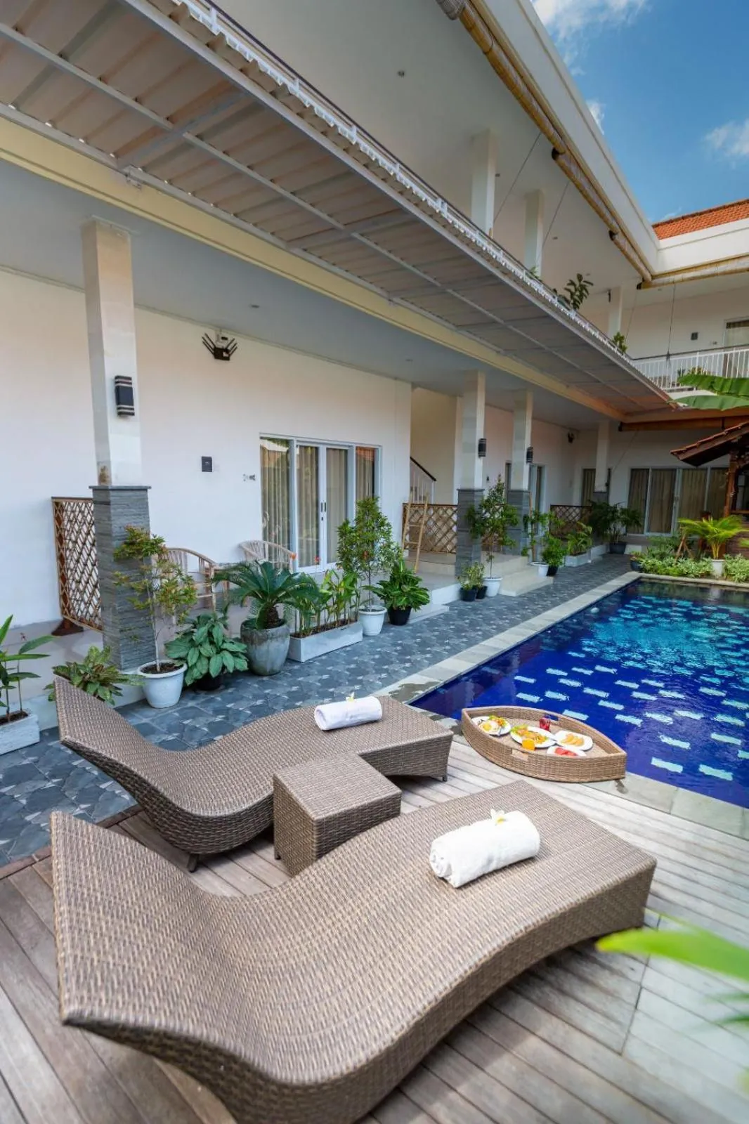 Swimming pool in Kubu Ramah Canggu