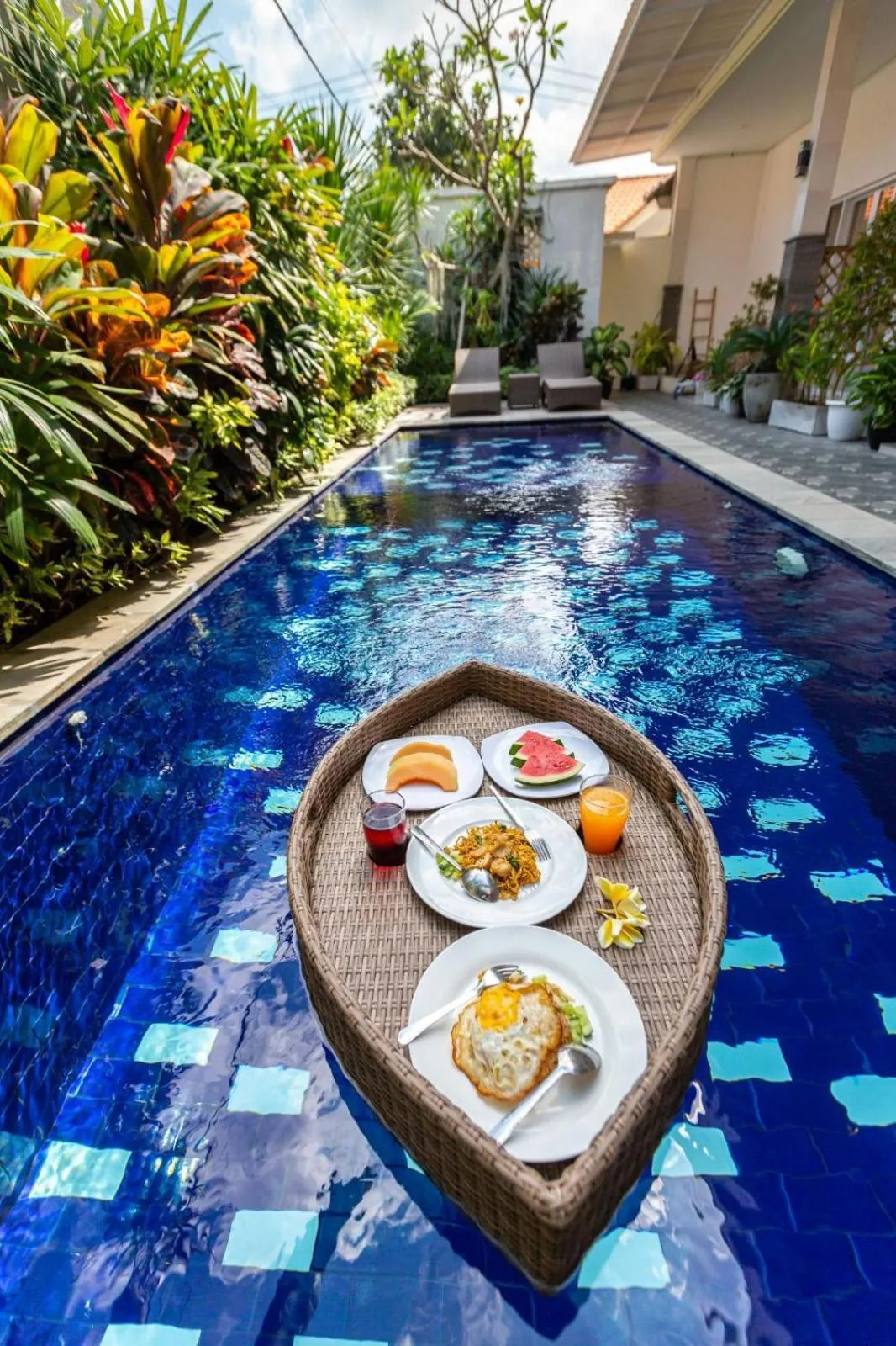 Swimming pool in Kubu Ramah Canggu