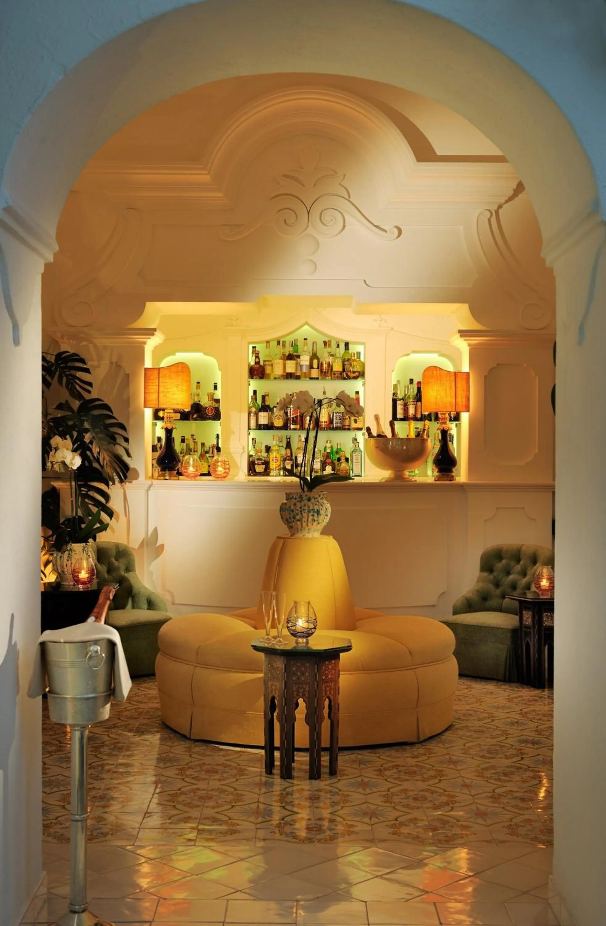 Lounge or bar in Le Sirenuse