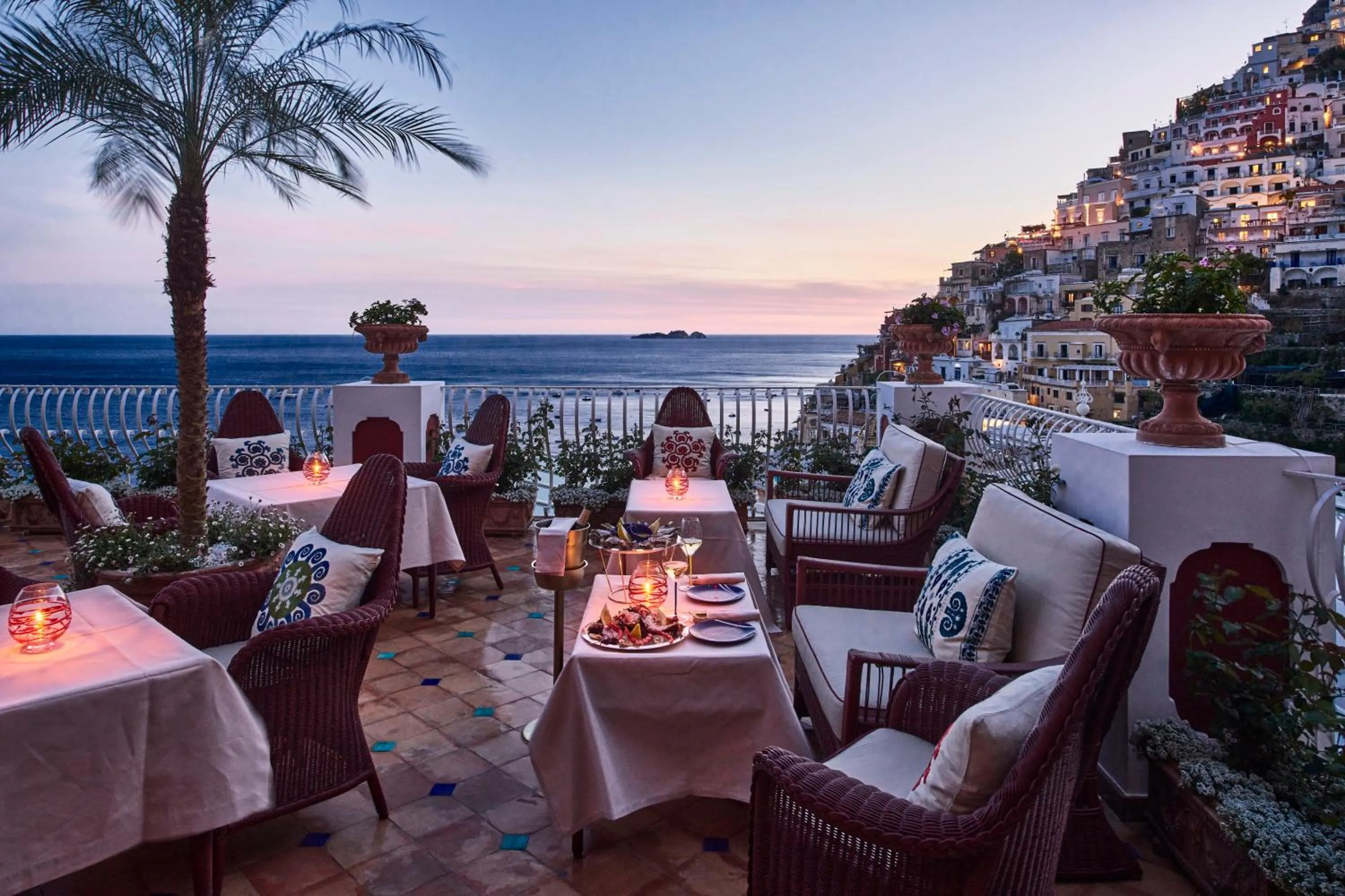 Balcony/Terrace in Le Sirenuse