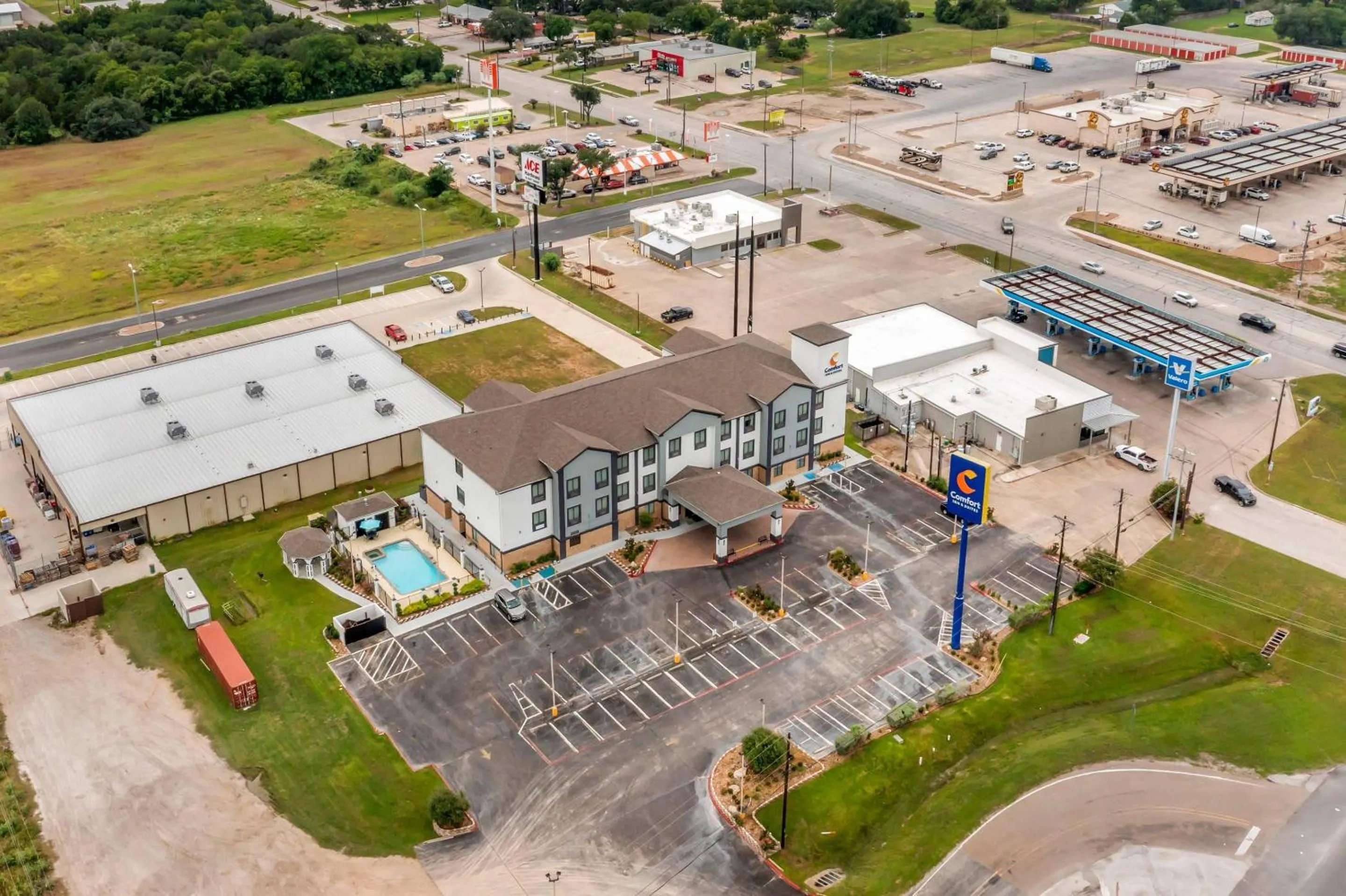 Property building in Comfort Inn & Suites Schulenburg