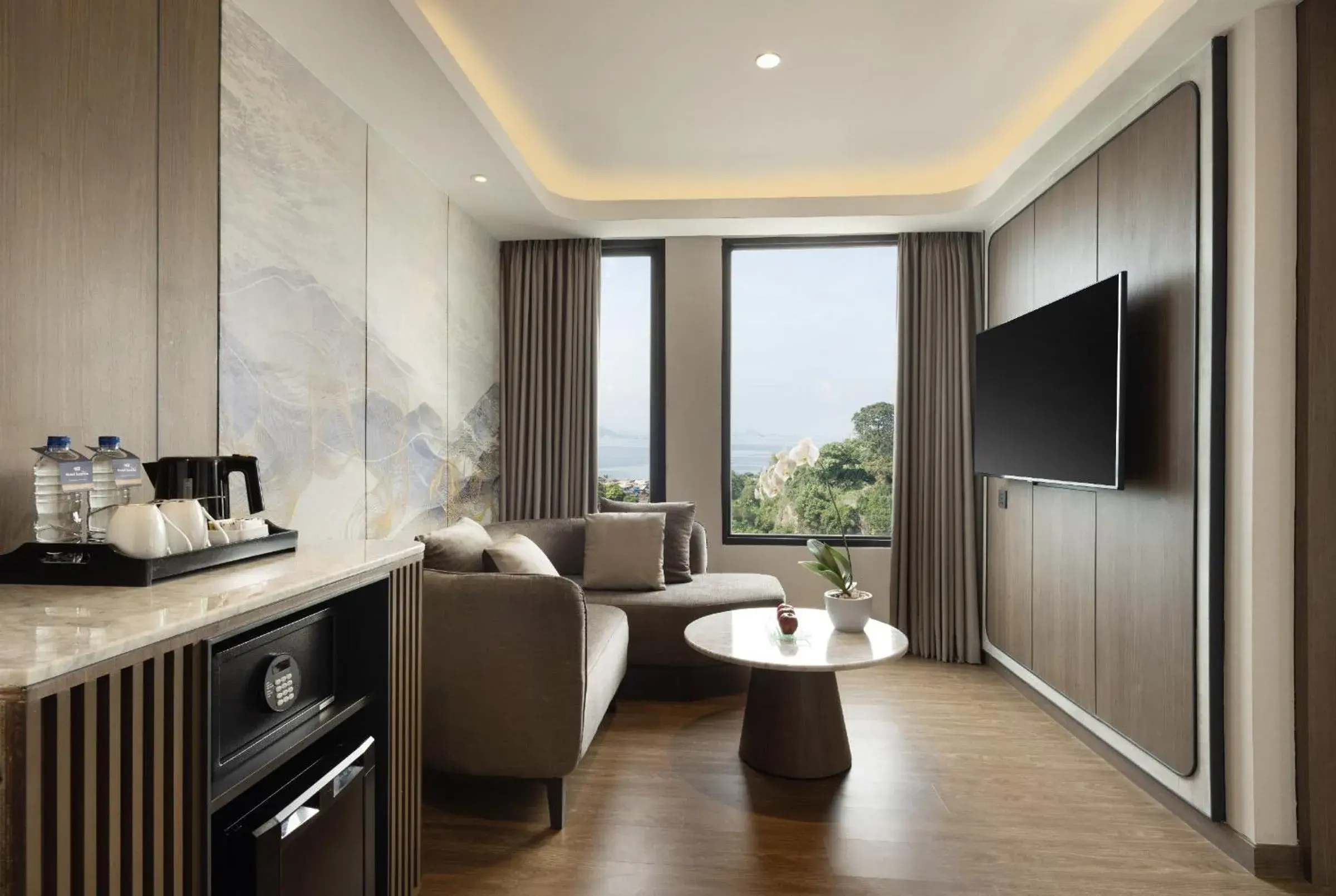 Living room in Hotel Santika Premiere Lampung Living room in Hotel Santika Premiere Lampung