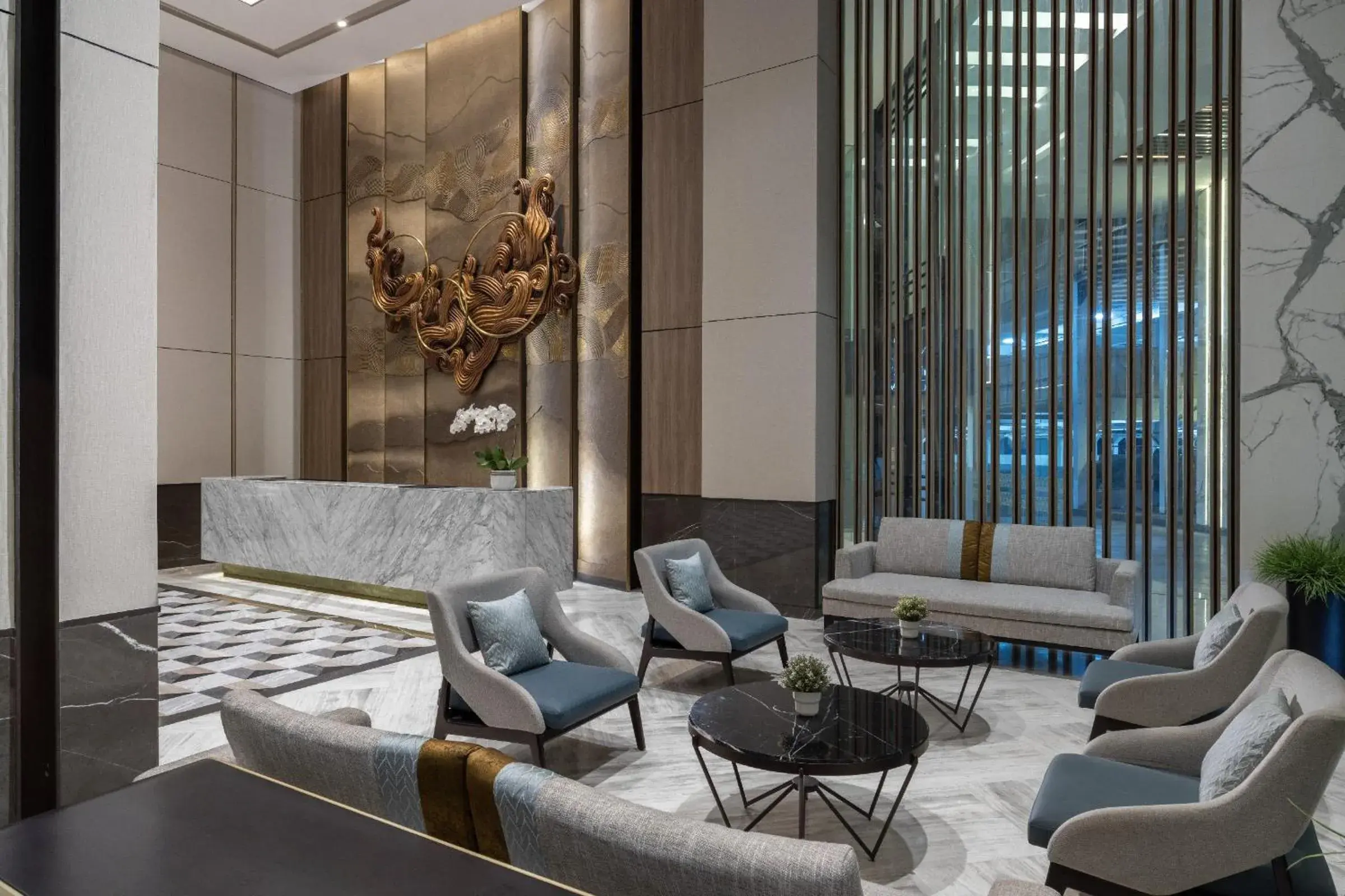 Living room in Hotel Santika Premiere Lampung Living room in Hotel Santika Premiere Lampung