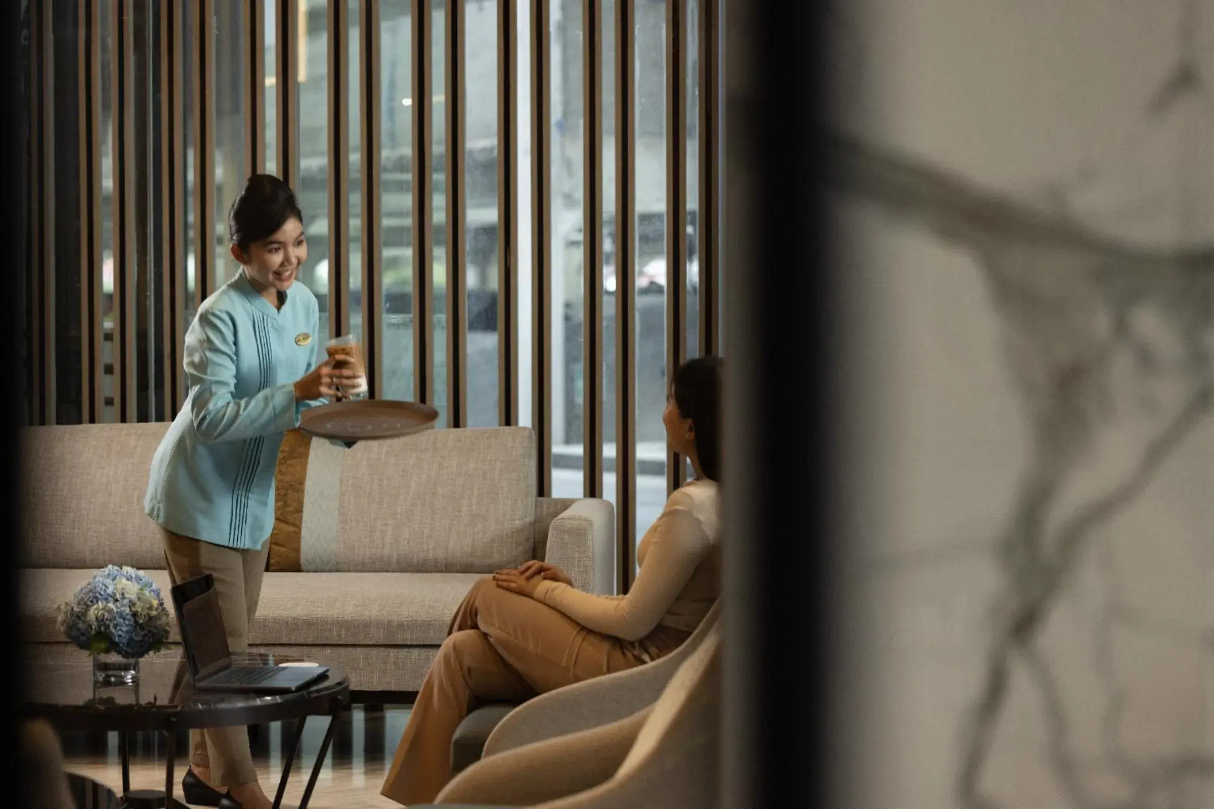 Living room in Hotel Santika Premiere Lampung Living room in Hotel Santika Premiere Lampung