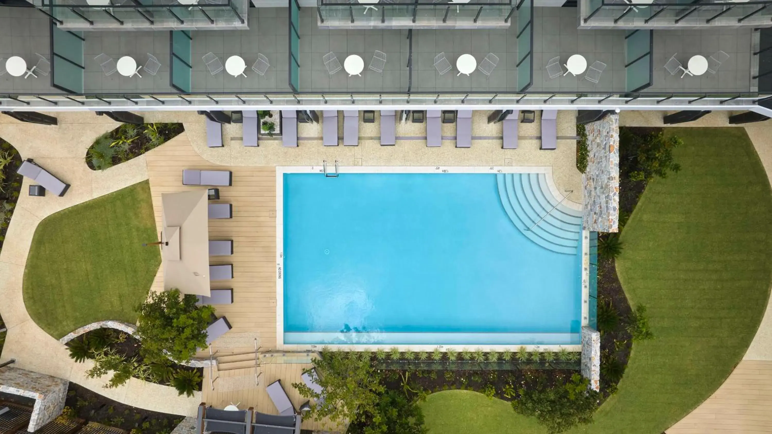 Pool view in Hilton Garden Inn Busselton Pool view in Hilton Garden Inn Busselton