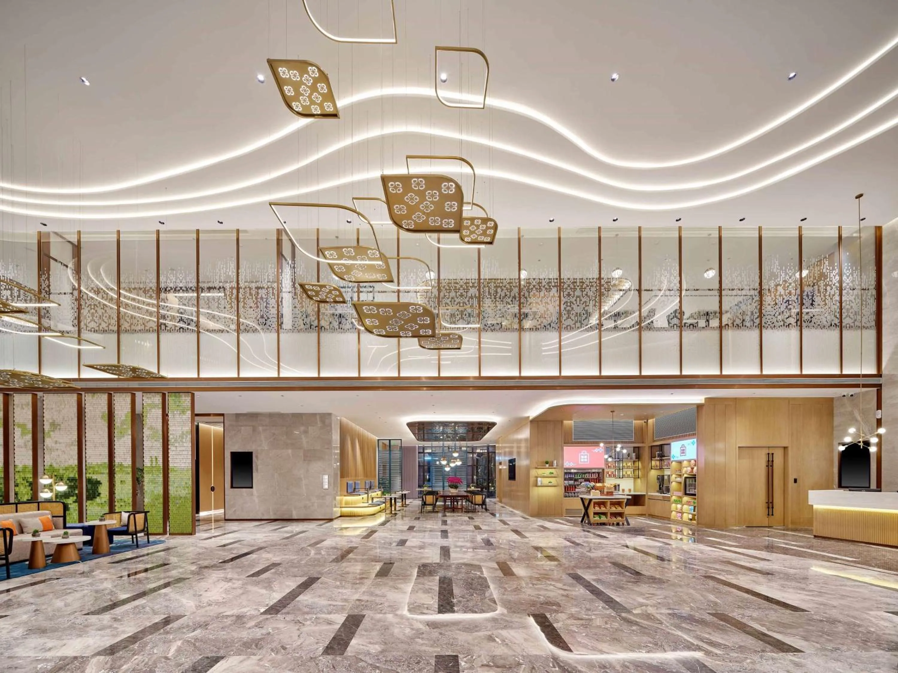Lobby or reception in Hilton Garden Inn Xiamen Tong'An