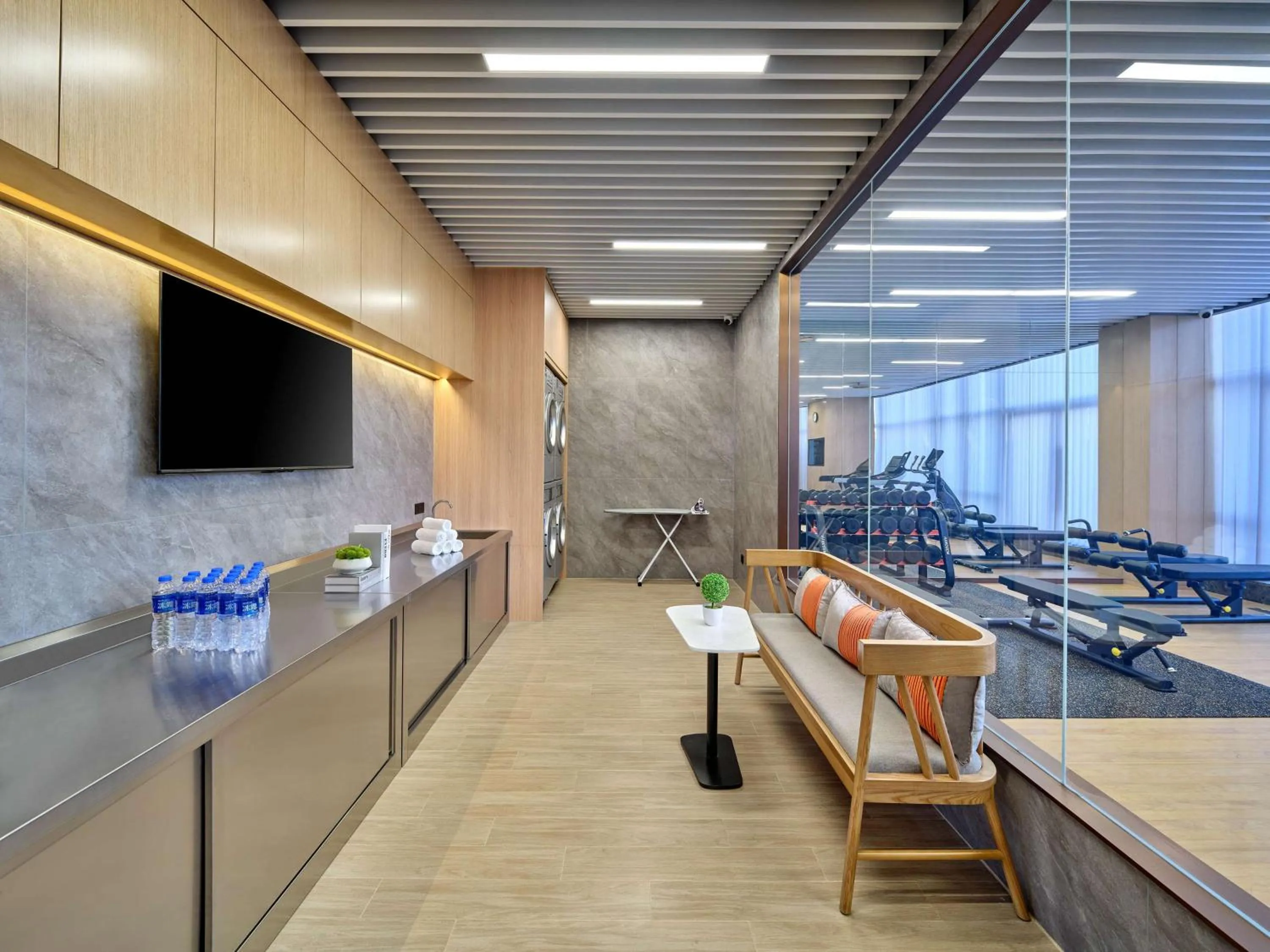 Fitness centre/facilities in Hilton Garden Inn Xiamen Tong'An