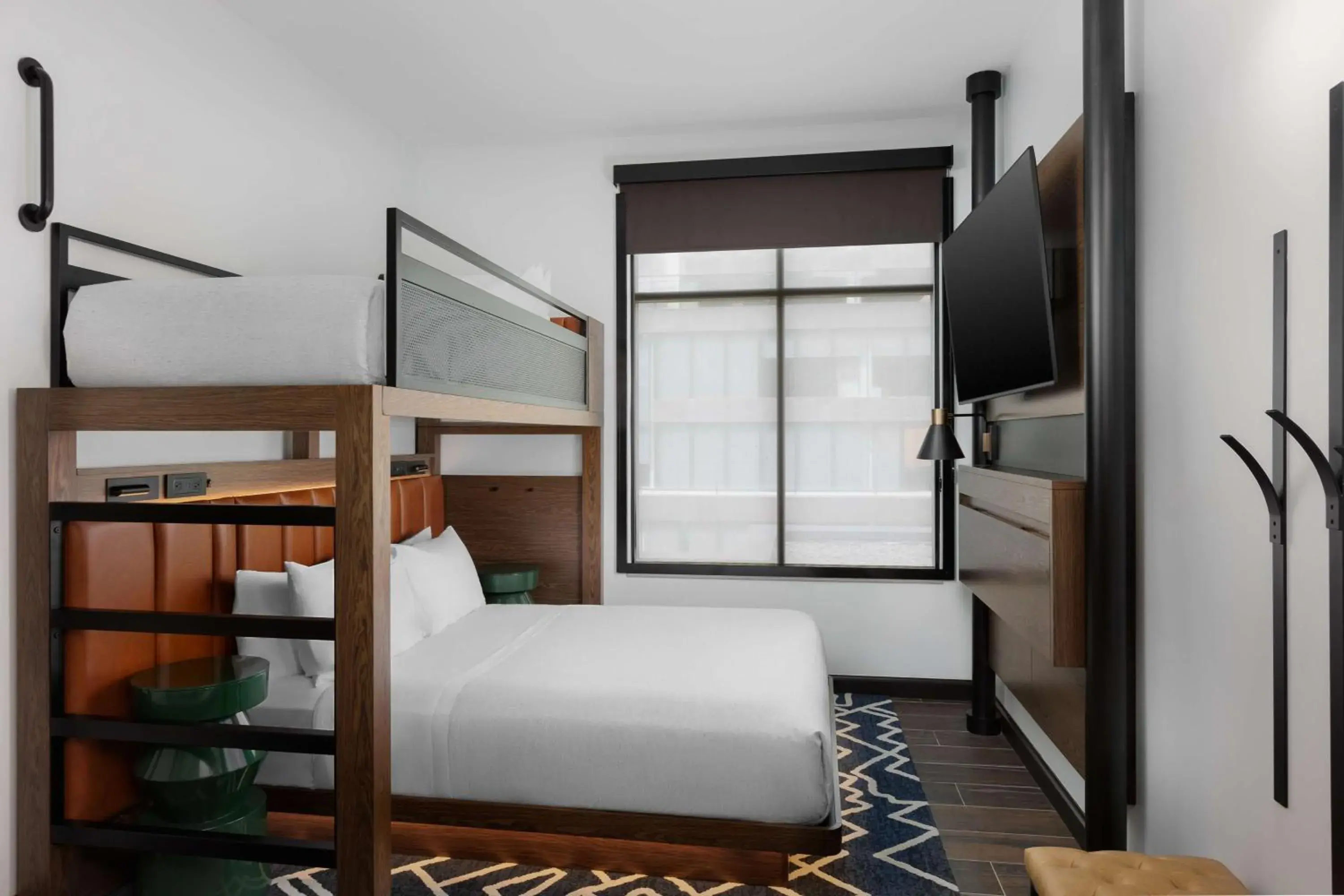 Bed in Motto By Hilton Bentonville Downtown Bed in Motto By Hilton Bentonville Downtown