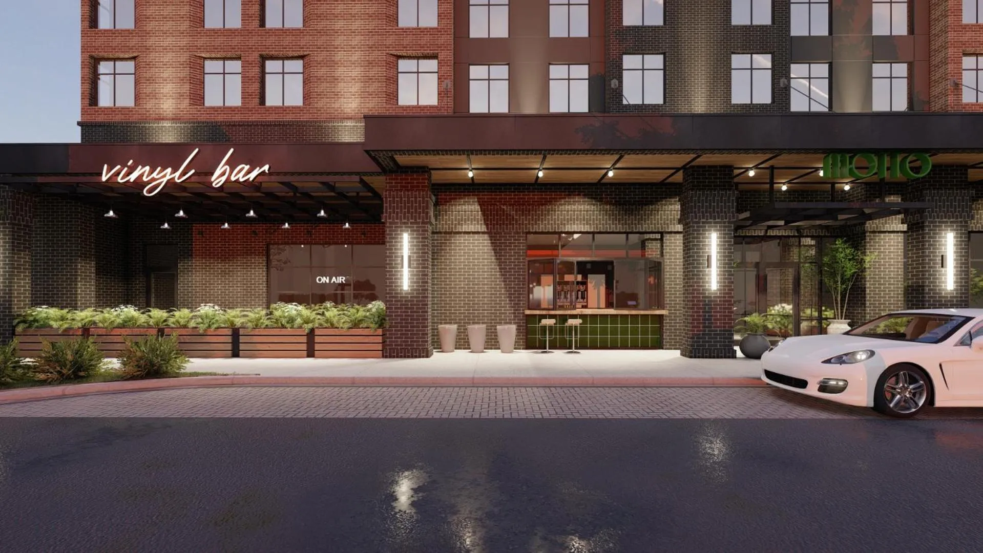 Property building in Motto By Hilton Bentonville Downtown