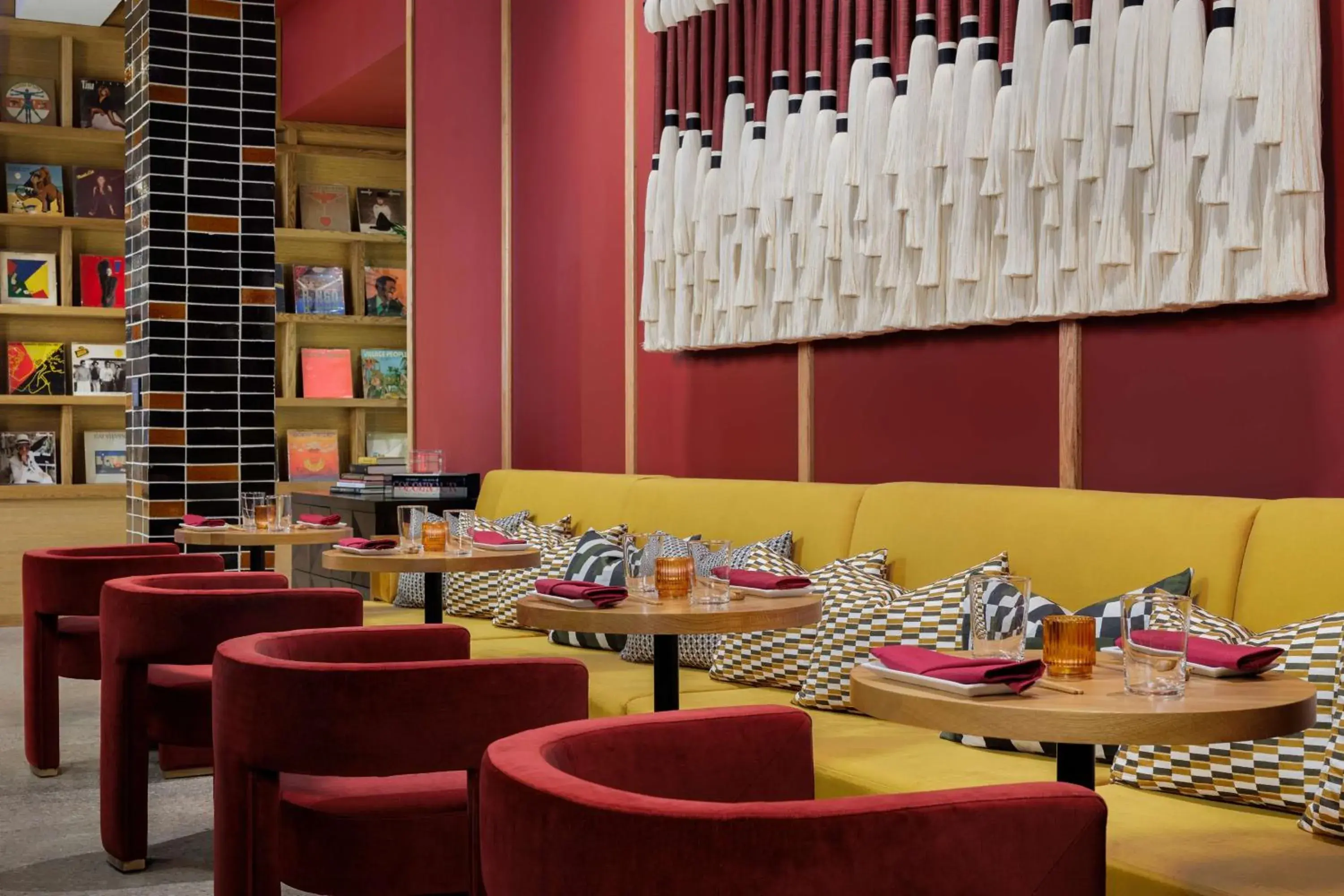 Lounge or bar in Motto By Hilton Bentonville Downtown Lounge or bar in Motto By Hilton Bentonville Downtown