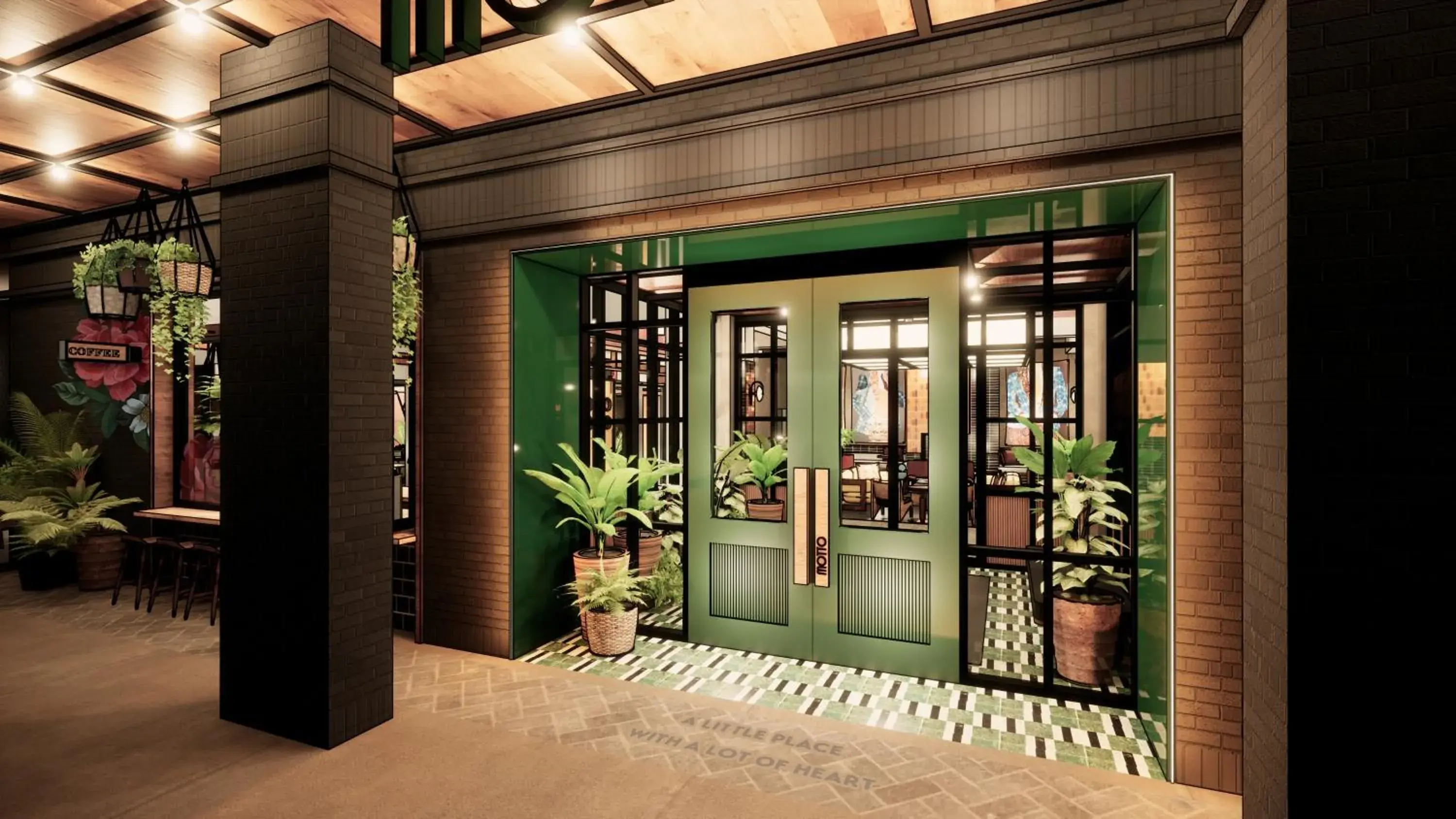 Facade/entrance in Motto By Hilton Bentonville Downtown Facade/entrance in Motto By Hilton Bentonville Downtown