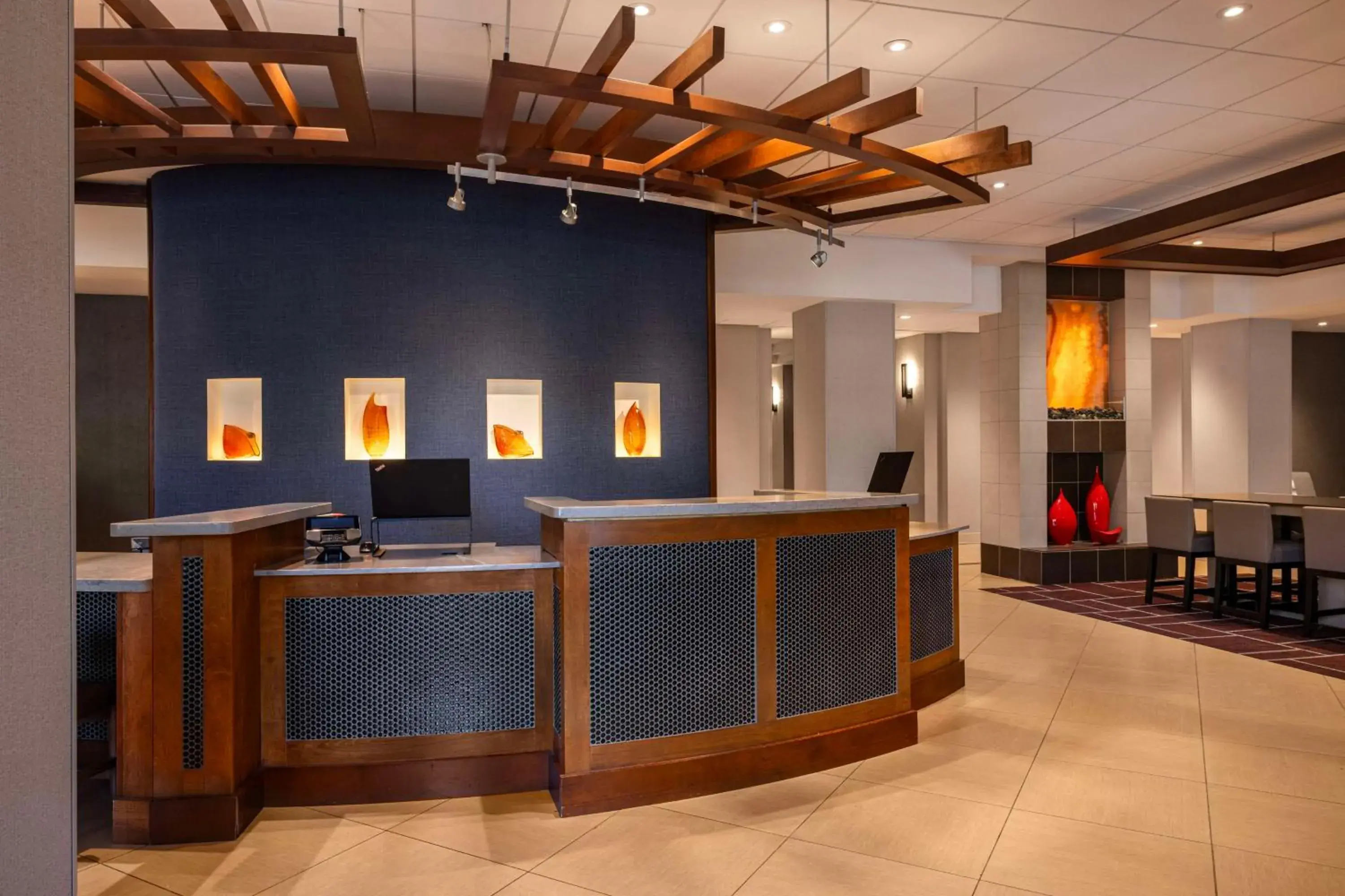 Lobby or reception in Hyatt Place Detroit/Utica Lobby or reception in Hyatt Place Detroit/Utica