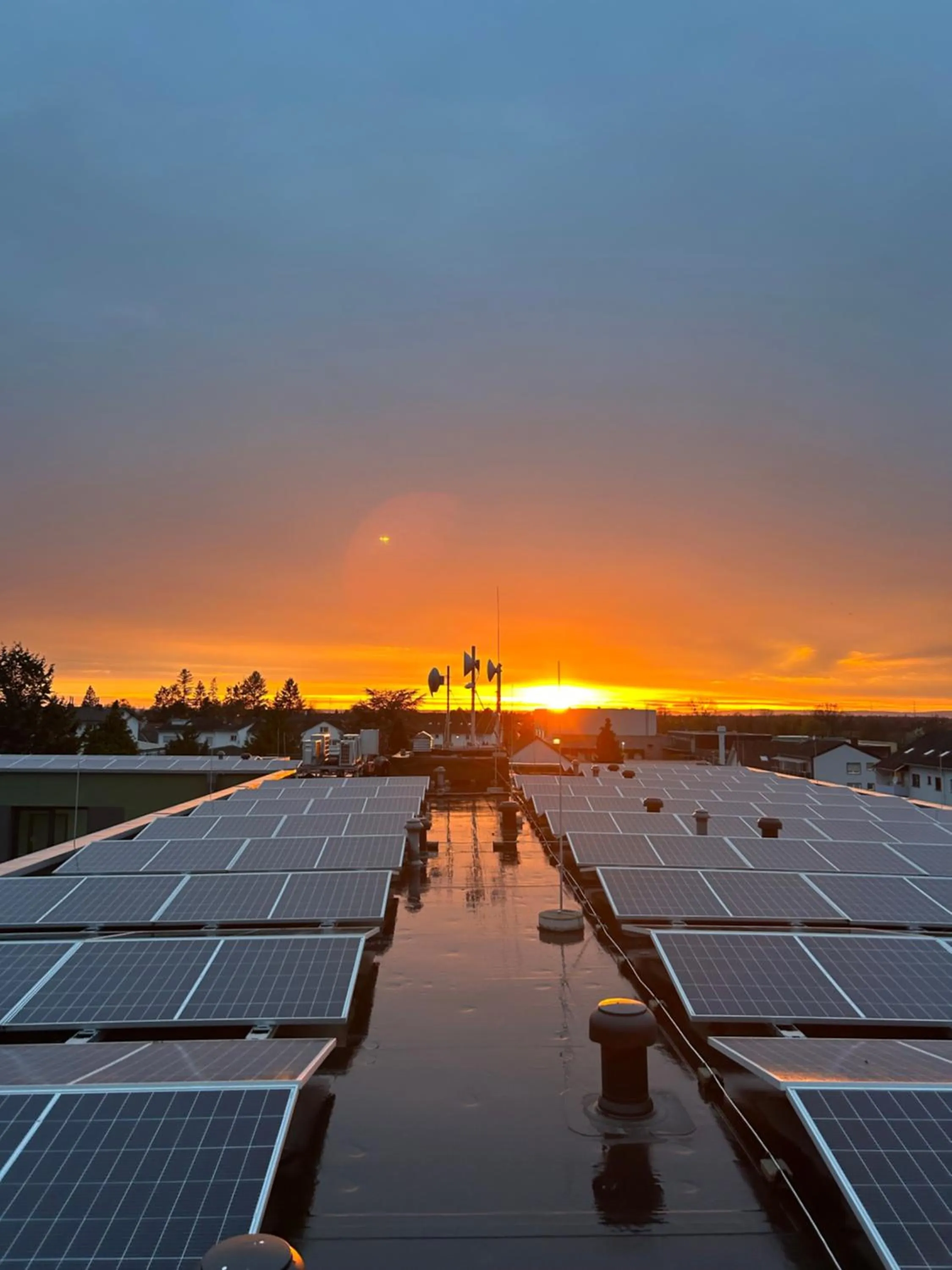 Sunset in Fair n Square Hotel 24 Stunden Self-Check In