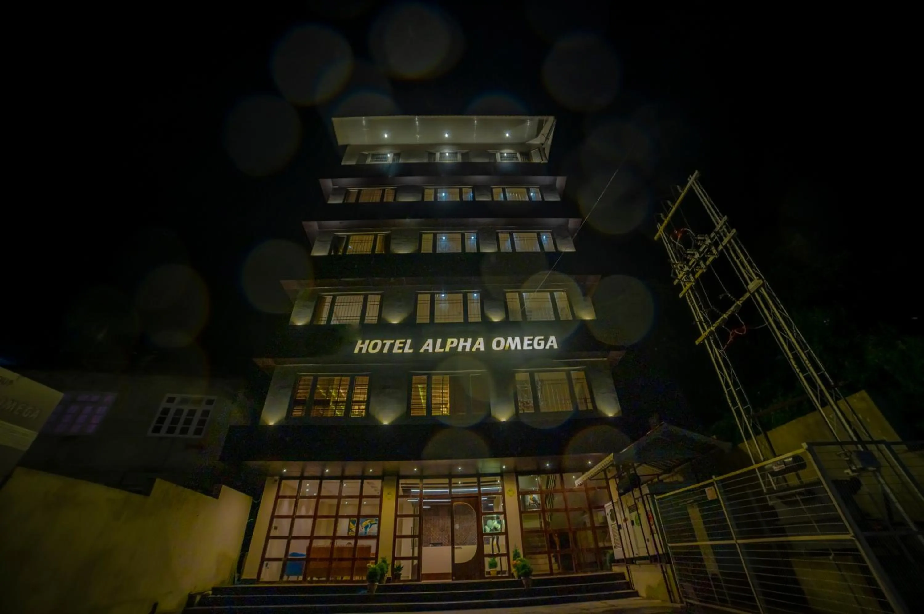 Facade/entrance, Property Building in Hotel Alpha Omega