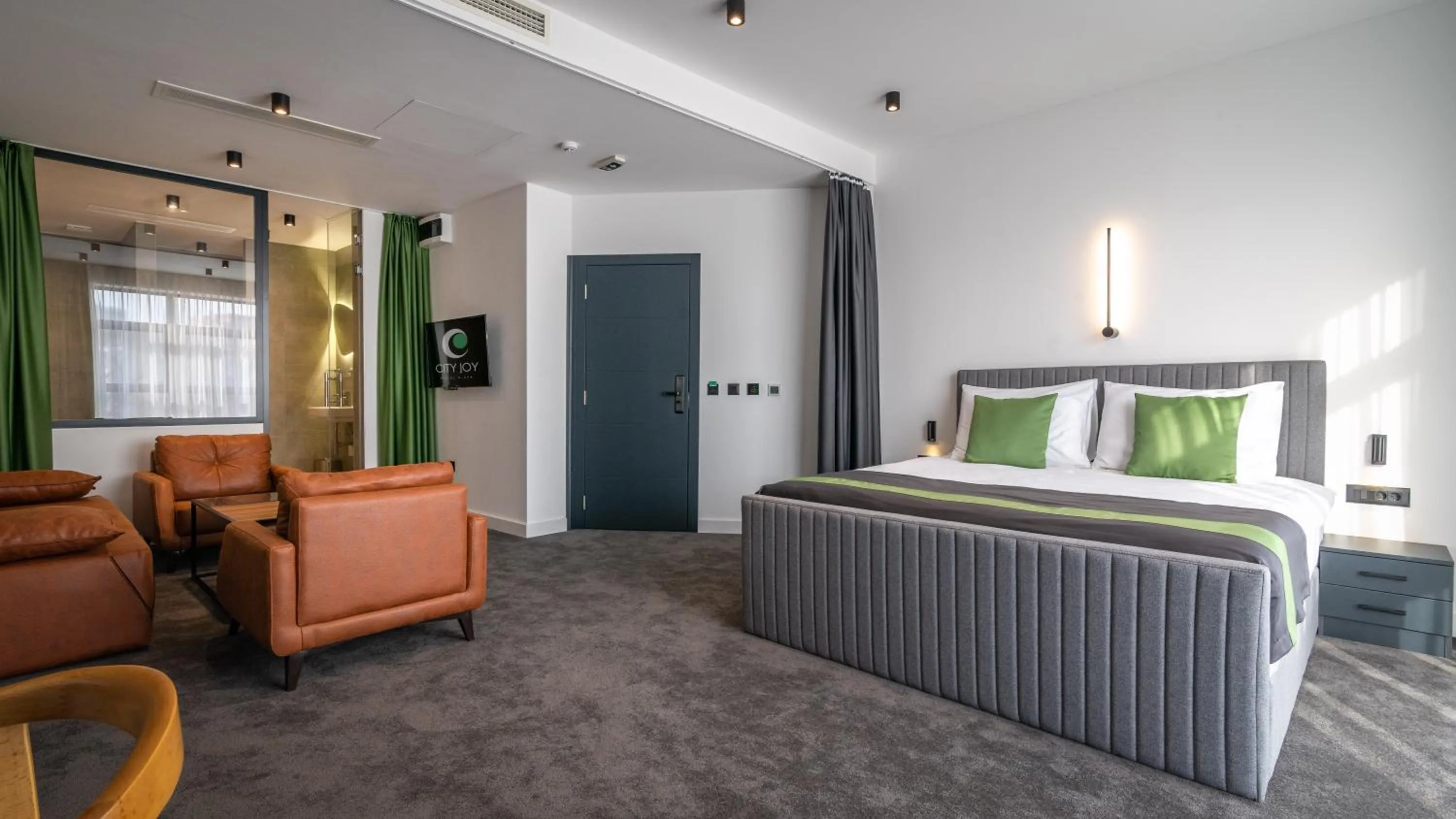 Photo of the whole room, Bed in City Joy - sports Center Tasmajdan