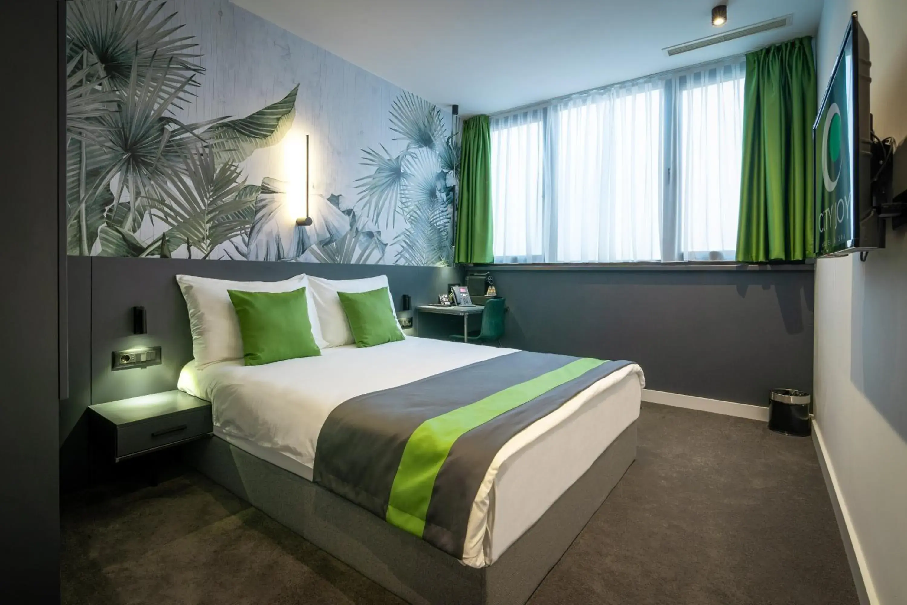 Photo of the whole room, Bed in City Joy - sports Center Tasmajdan Photo of the whole room, Bed in City Joy - sports Center Tasmajdan