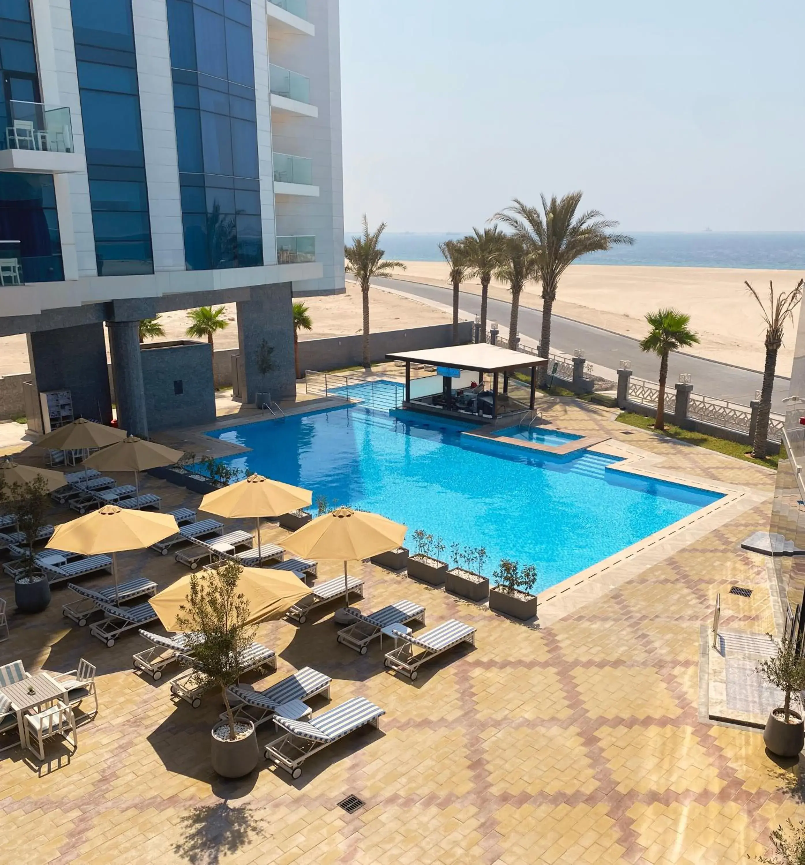 Pool view in Sea Point Hotel Dubai Islands Formerly Park Regis by Prince Pool view in Sea Point Hotel Dubai Islands Formerly Park Regis by Prince