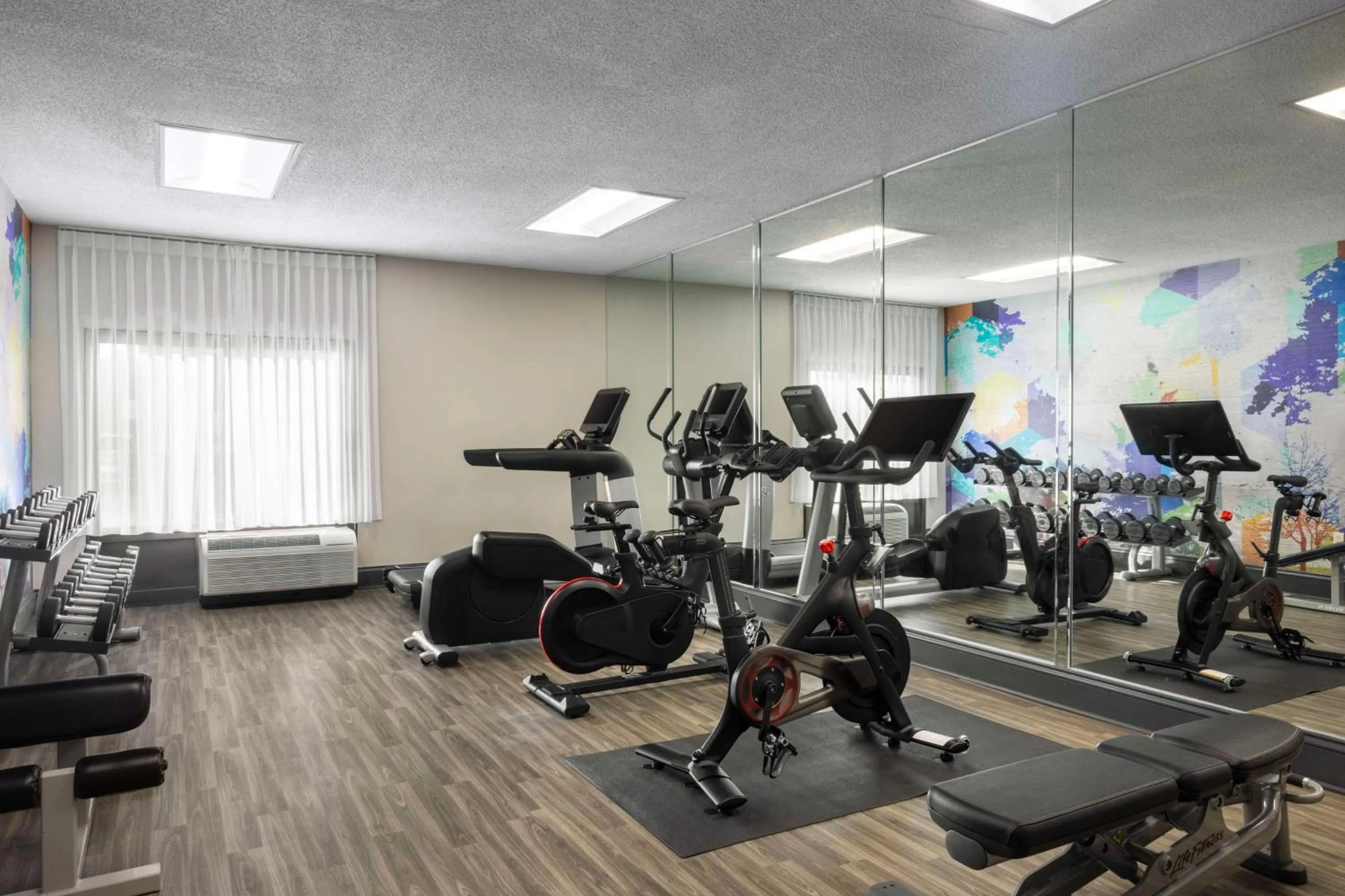 Fitness centre/facilities in Hyatt Place El Paso Airport