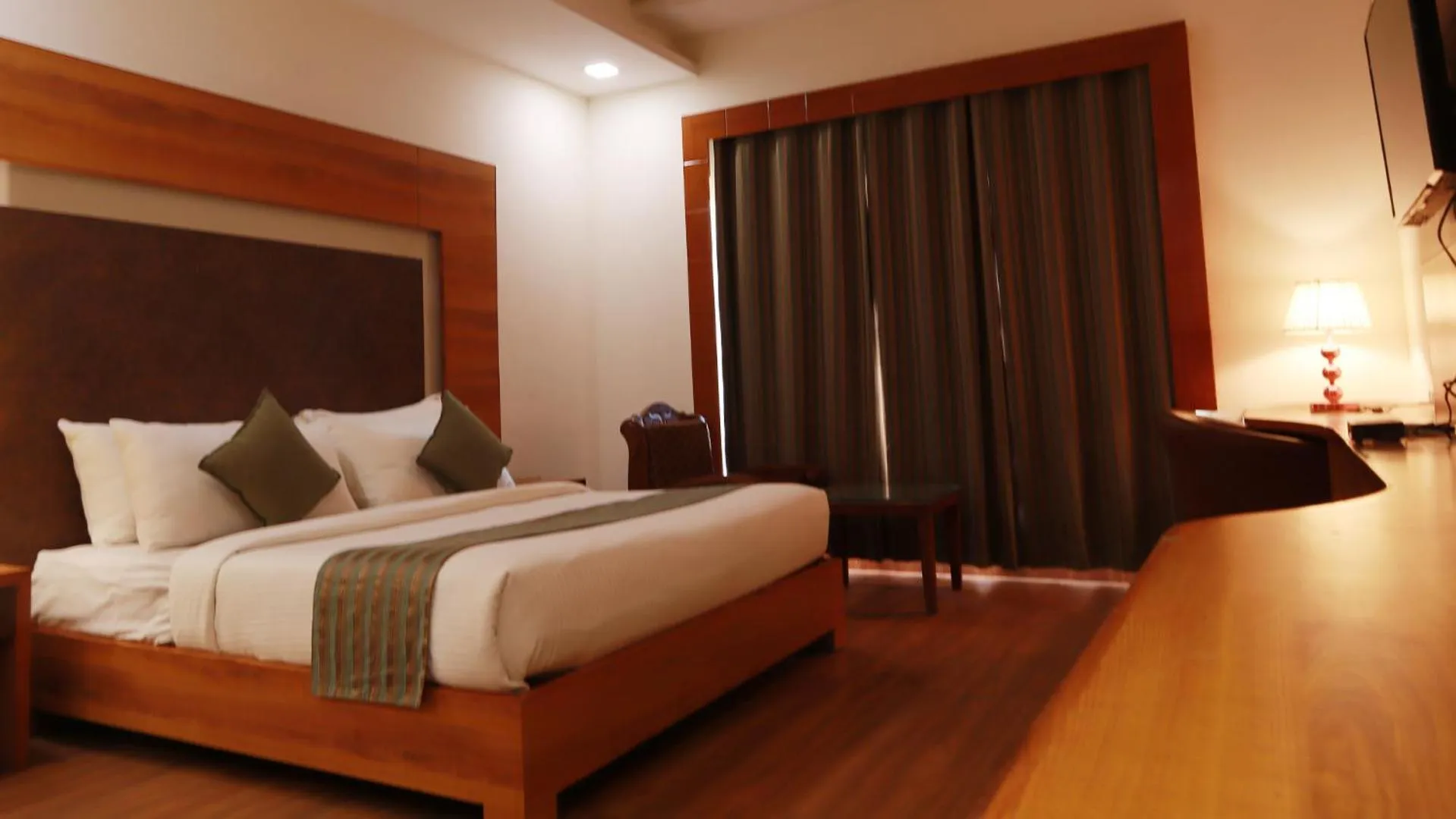 Bed in The Grand Aurra Resorts