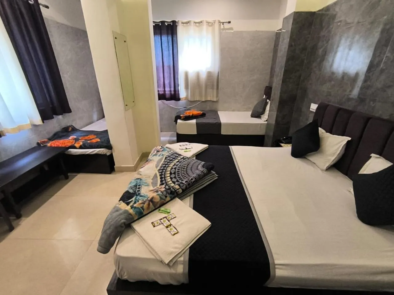 Photo of the whole room, Bed in Hotel Goyal Palace