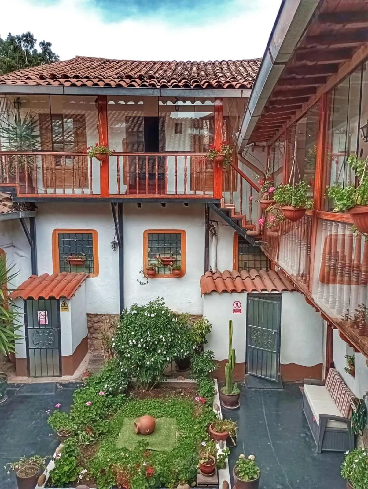 Patio in Kori Gems Inn