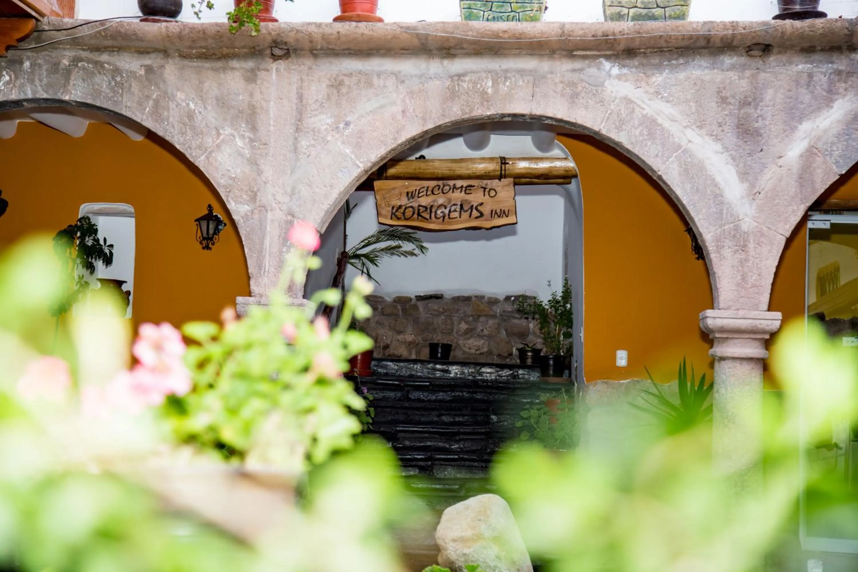 Facade/entrance in Kori Gems Inn