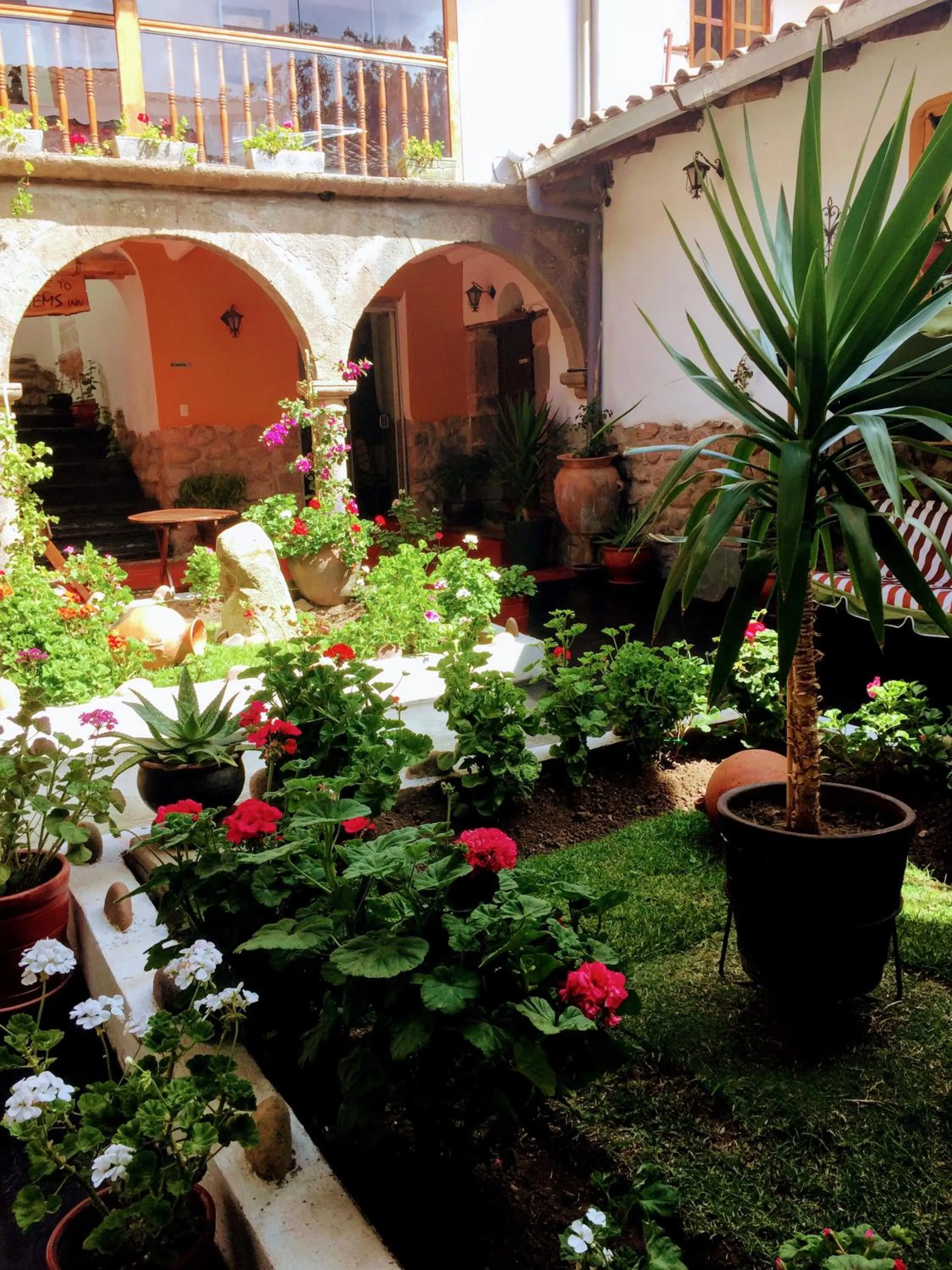 Garden in Kori Gems Inn