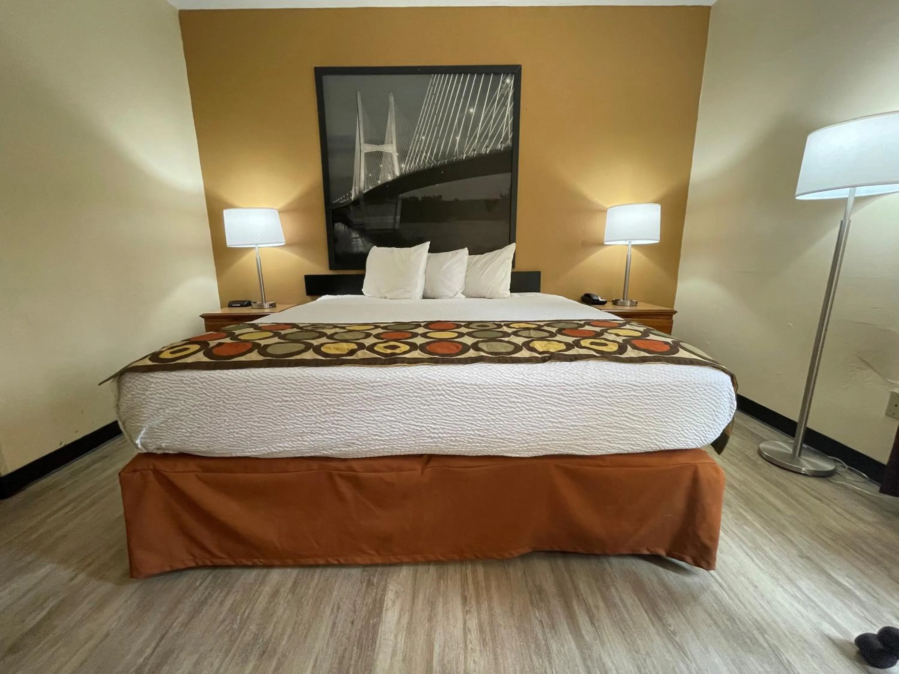 Bed in Super 8 by Wyndham Pevely