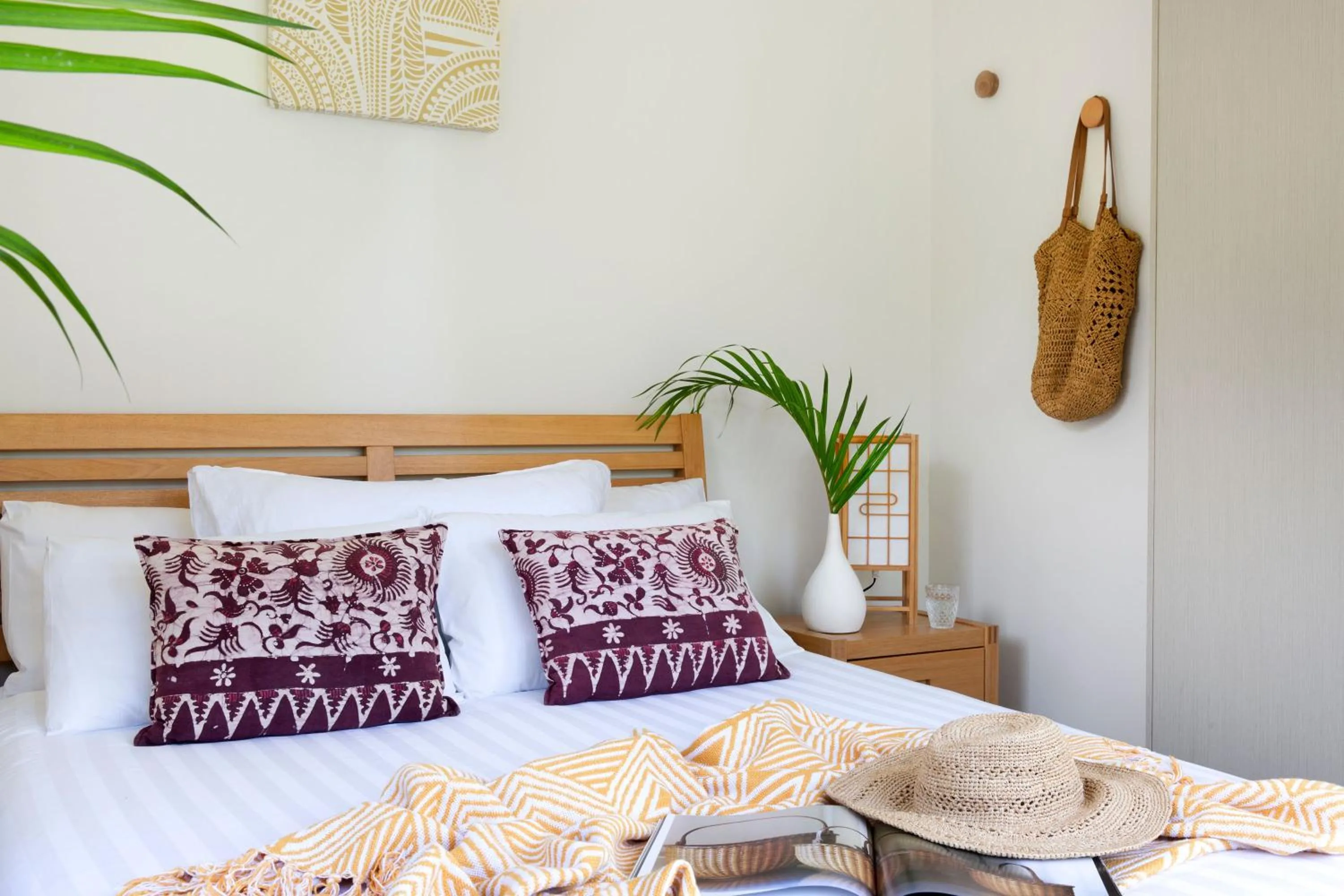 Bed in Lily Pad at Byron Bay