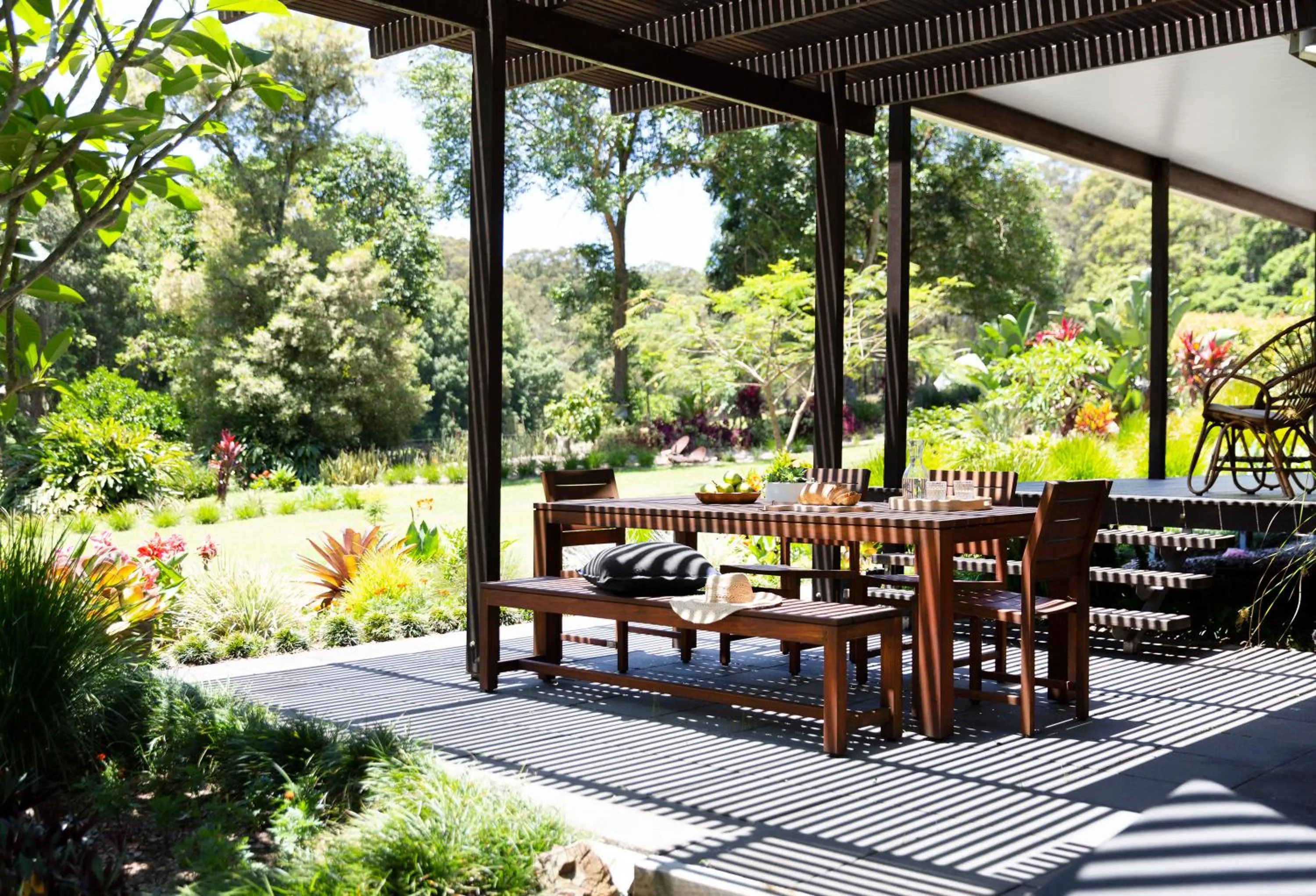 BBQ facilities in Lily Pad at Byron Bay