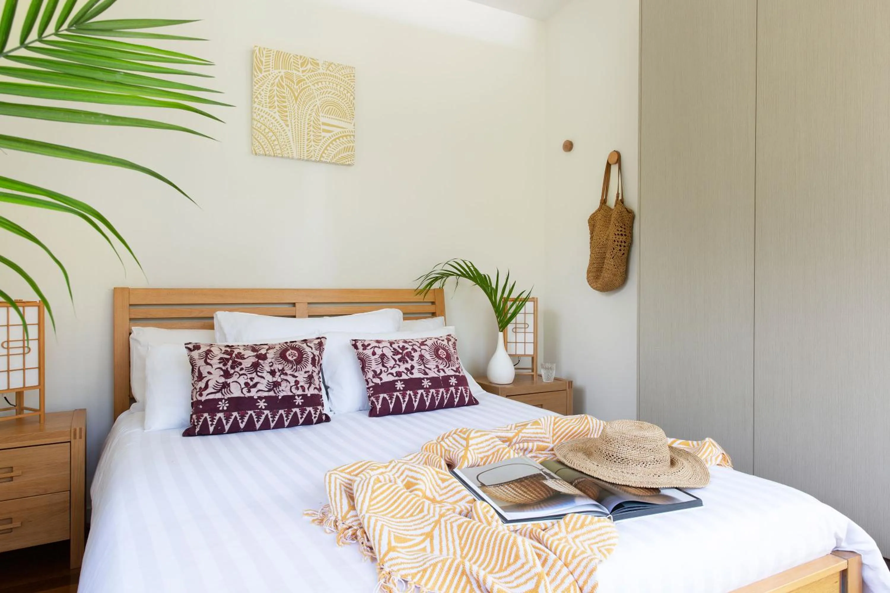Bed in Lily Pad at Byron Bay