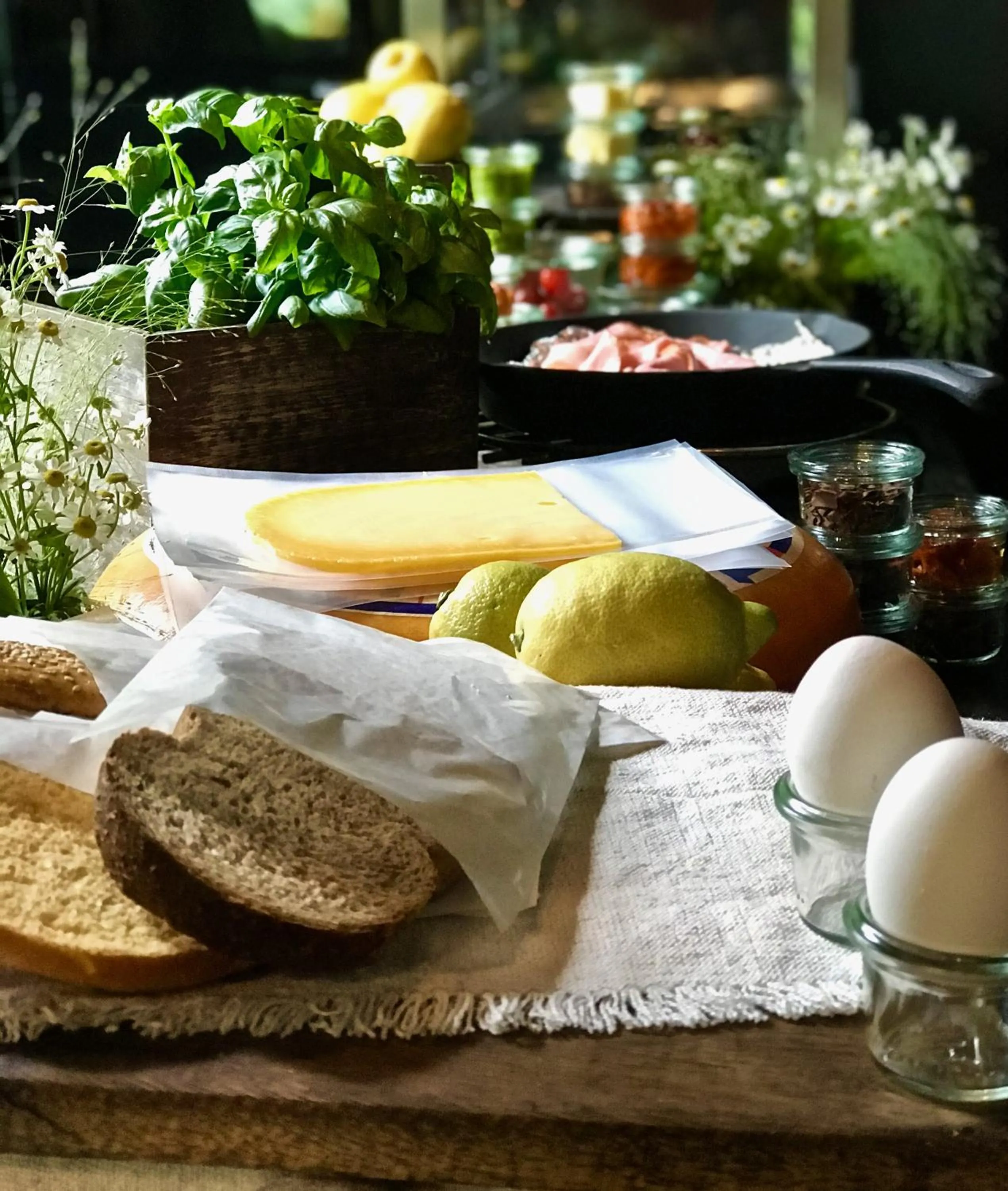 Breakfast in Boutique hotel Villa Trompenberg