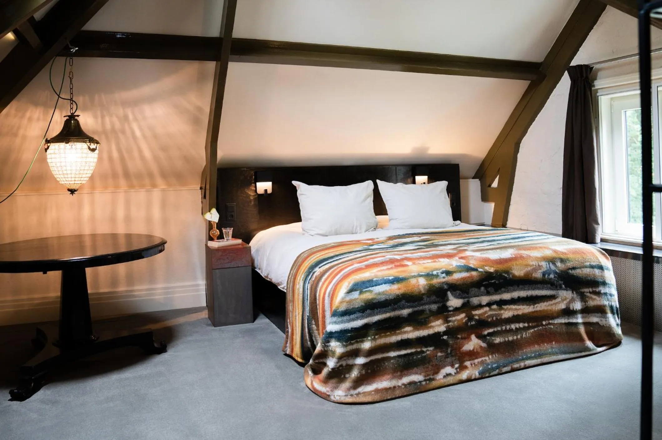 Bedroom, Bed in Boutique hotel Villa Trompenberg