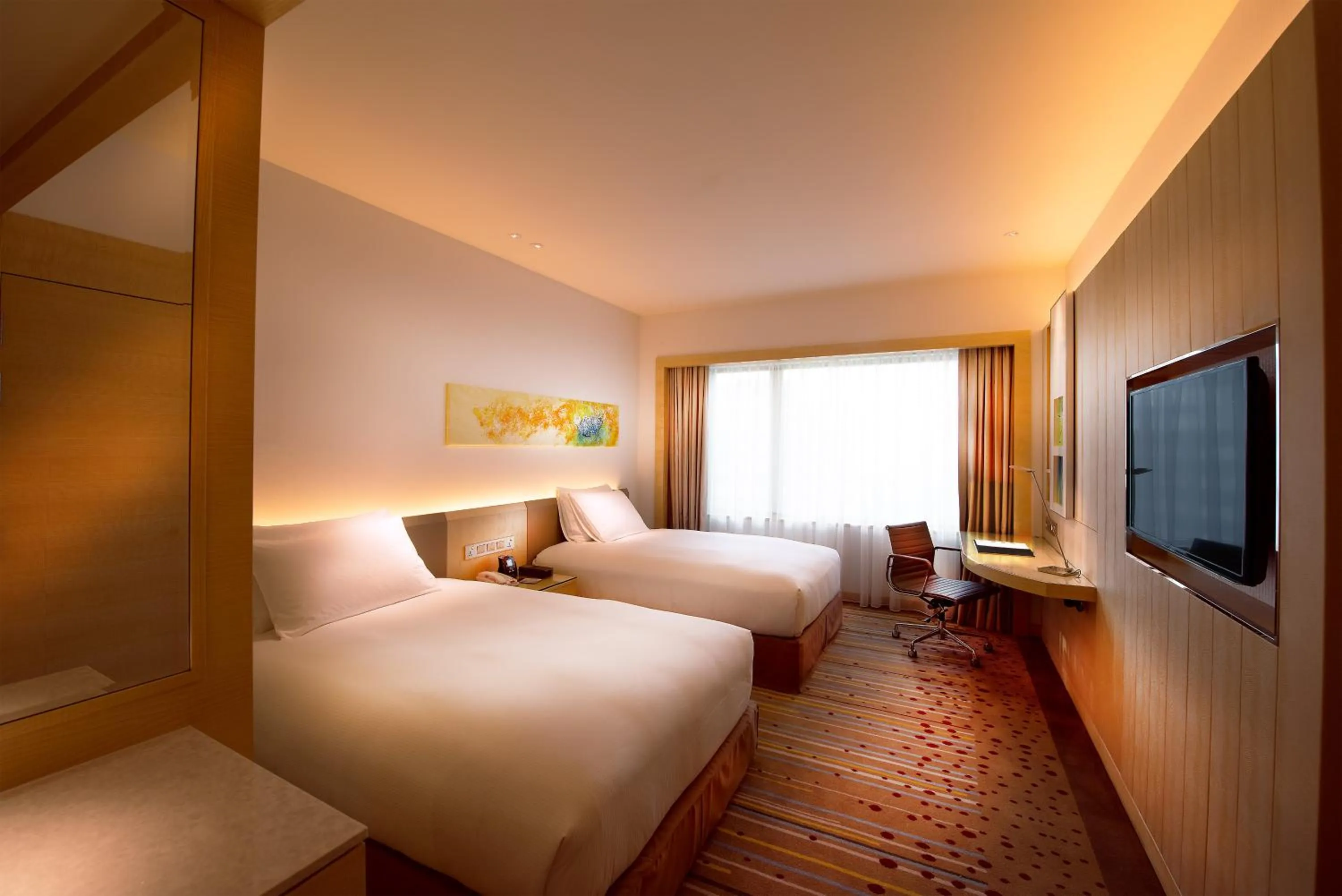 Photo of the whole room, Bed in DoubleTree by Hilton Johor Bahru