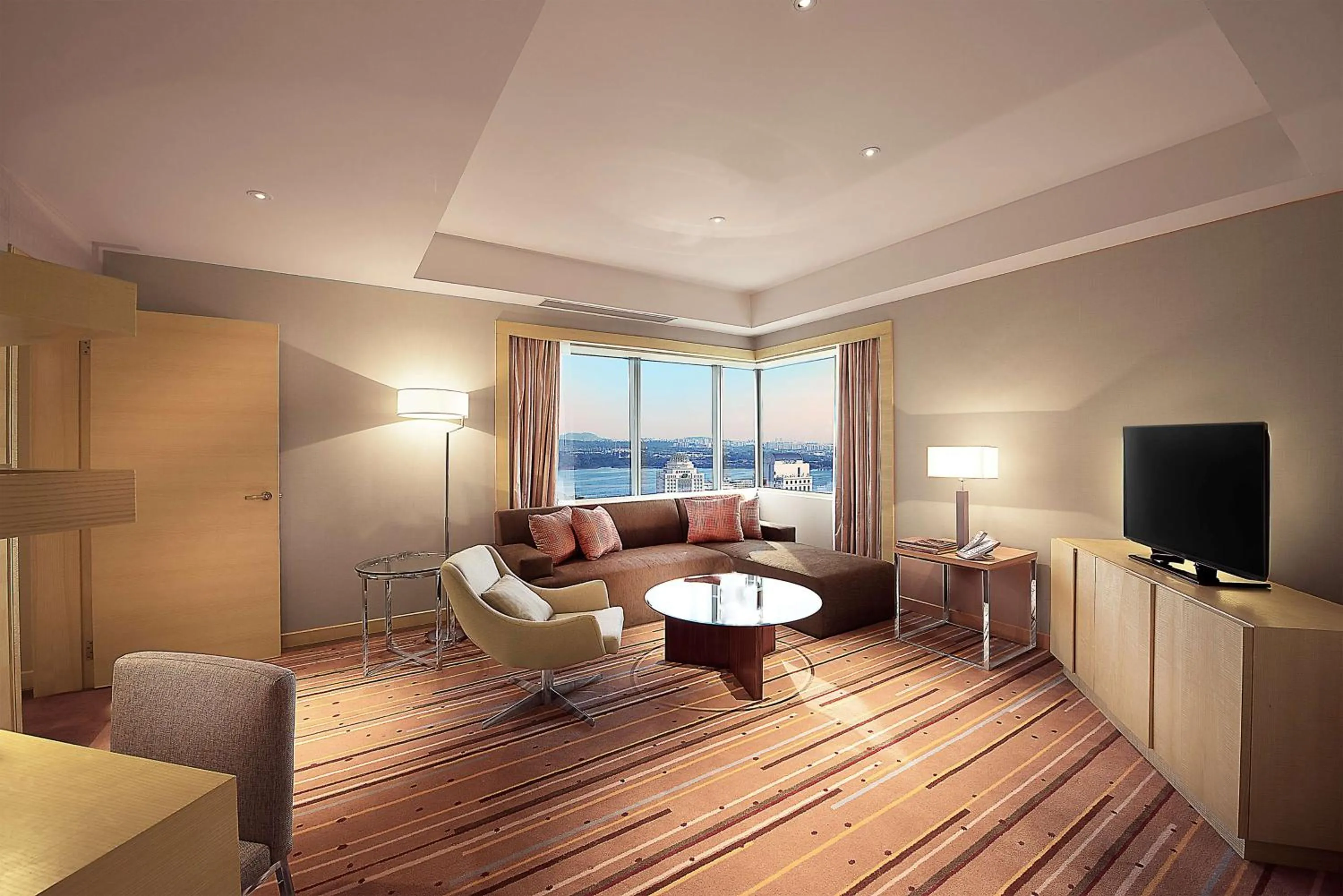 Living room in DoubleTree by Hilton Johor Bahru