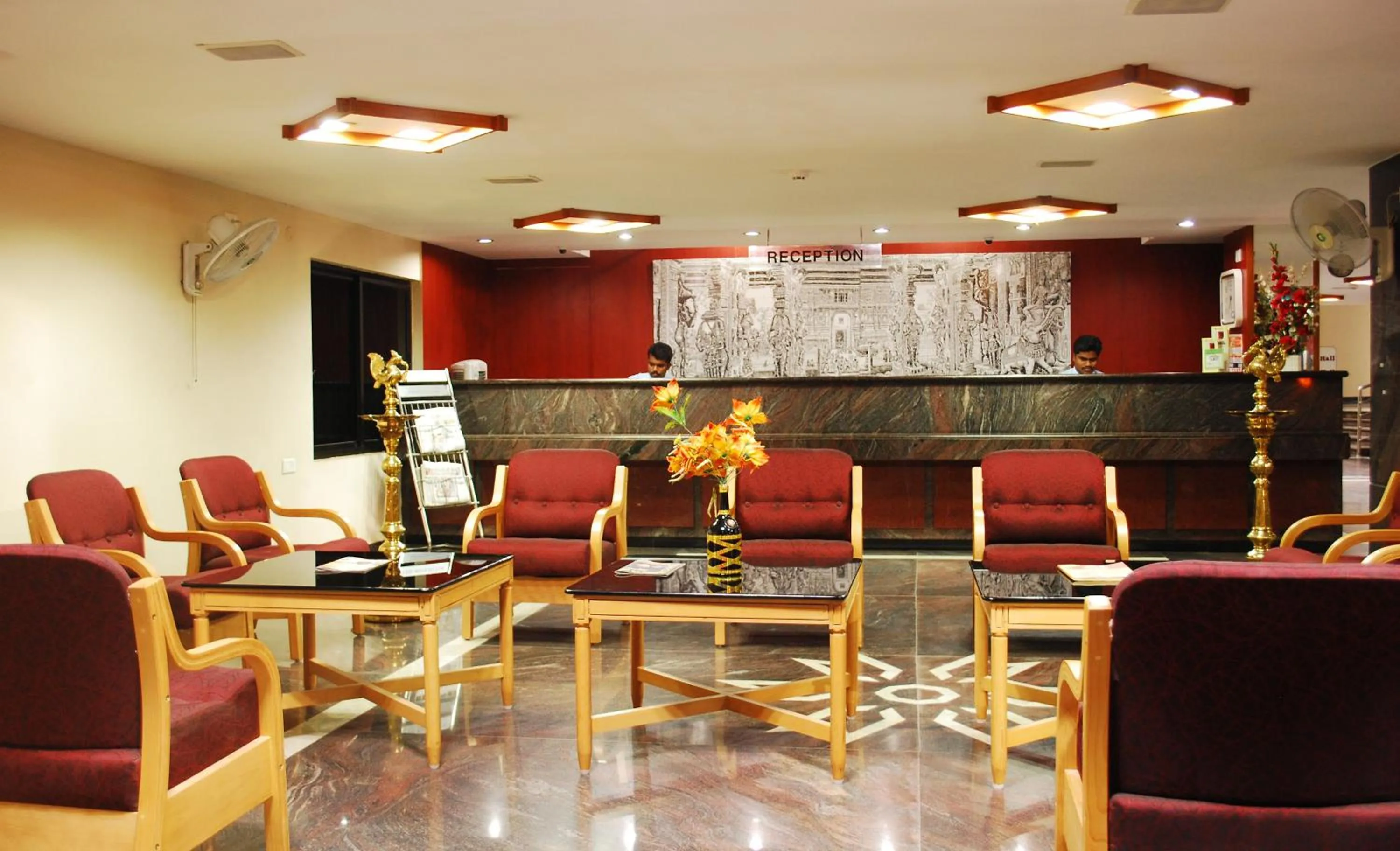 Lobby or reception, Lobby/Reception in Hotel Rajadhane Madurai
