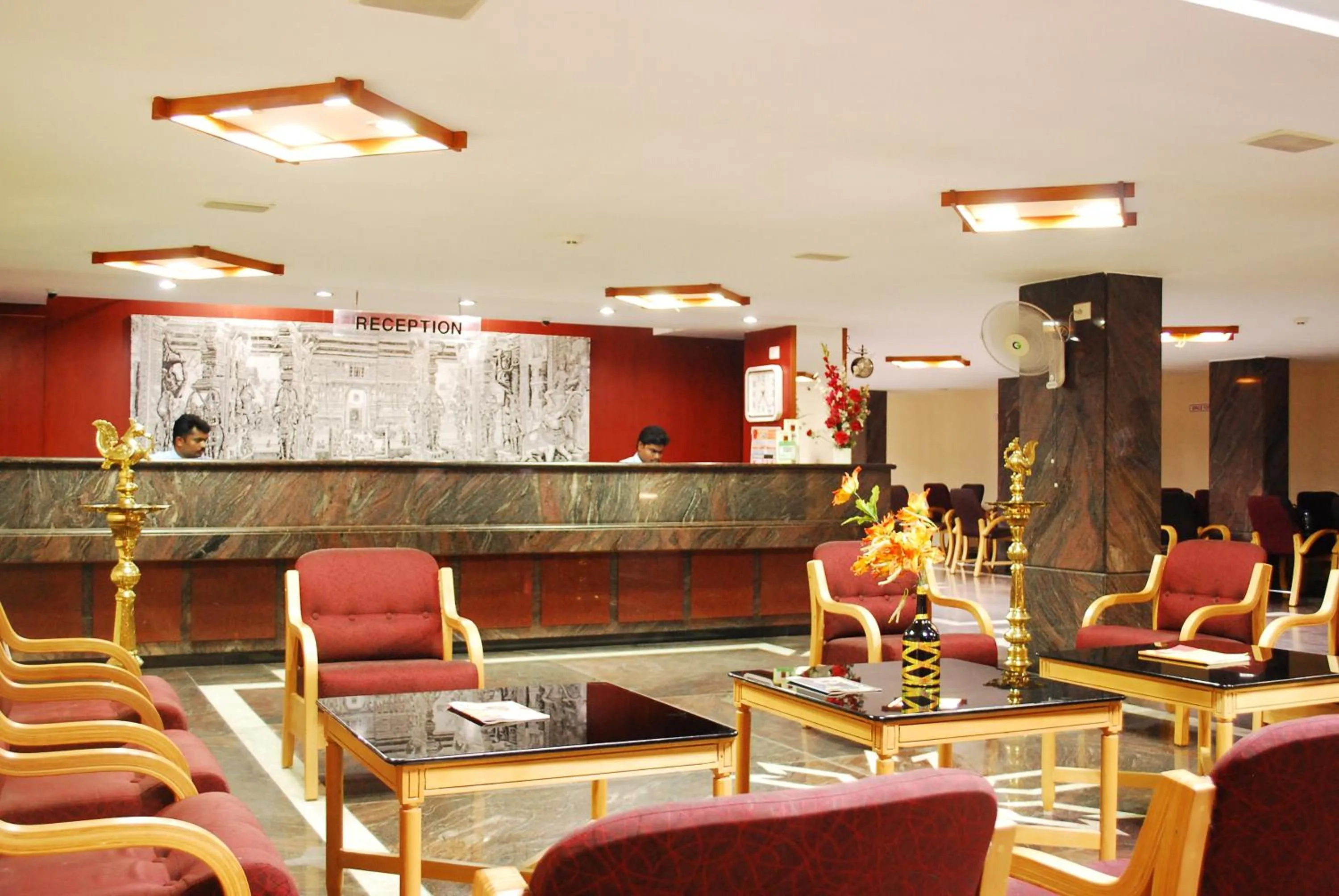 Lobby or reception, Lobby/Reception in Hotel Rajadhane Madurai