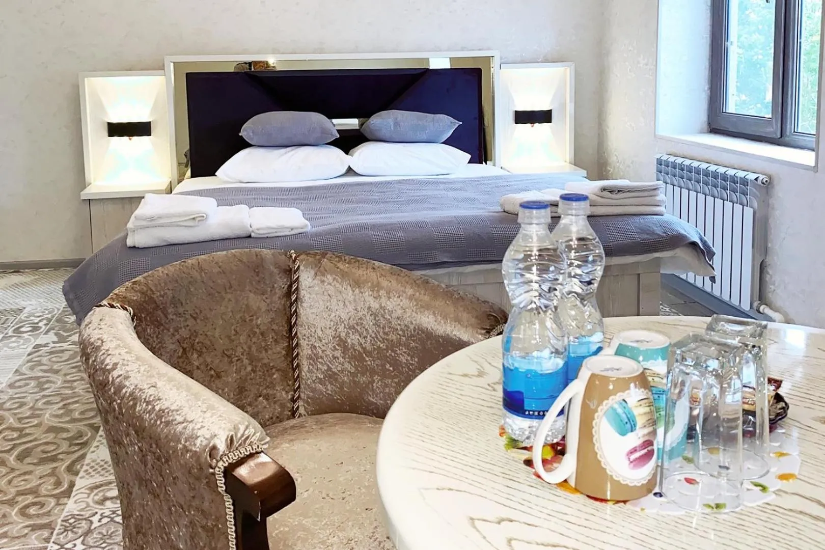 Bed in NANOSH EAST HOTEL