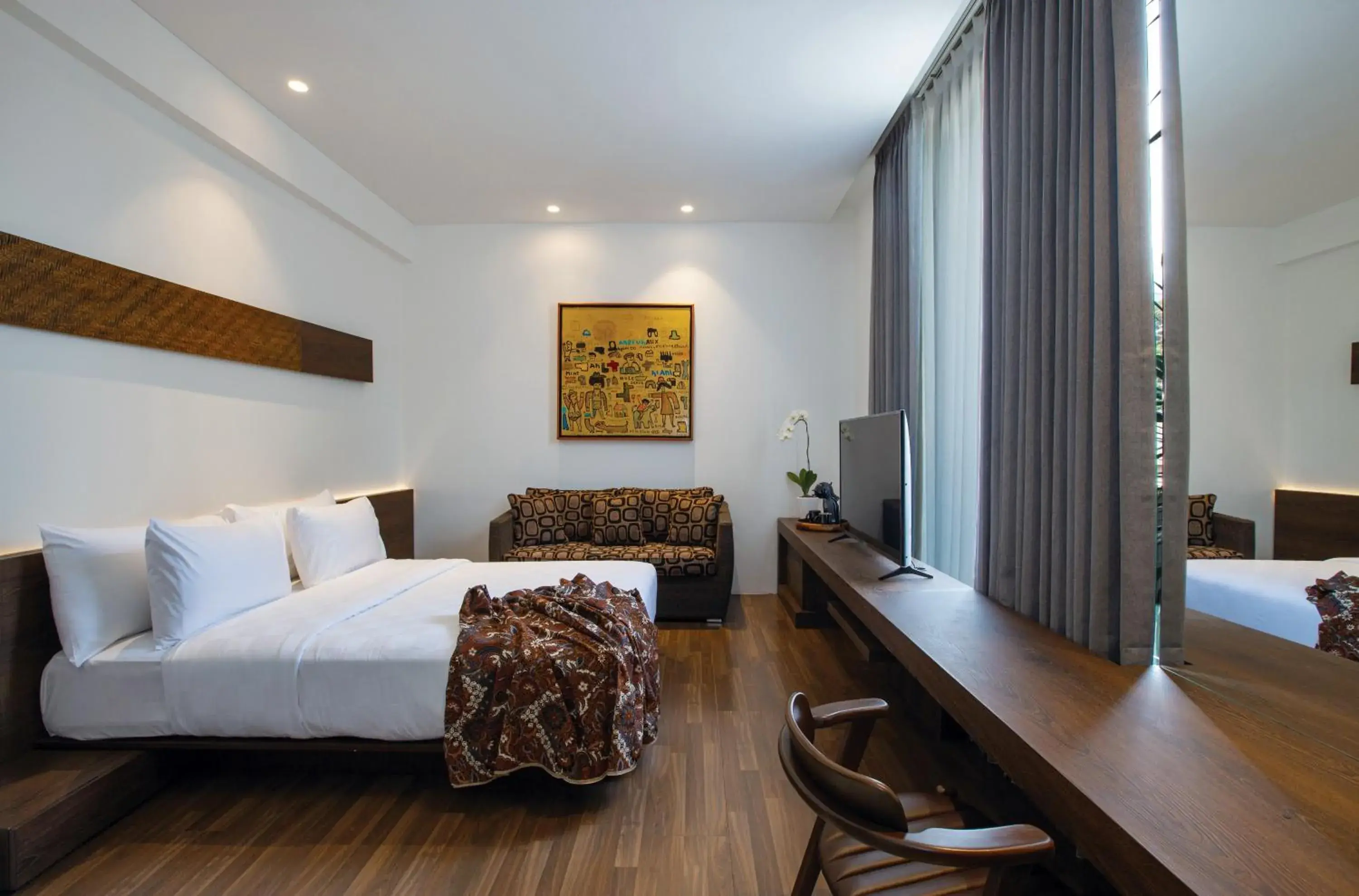 Bedroom, Bed in Miers Kuningan, ARTOTEL Curated Bedroom, Bed in Miers Kuningan, ARTOTEL Curated