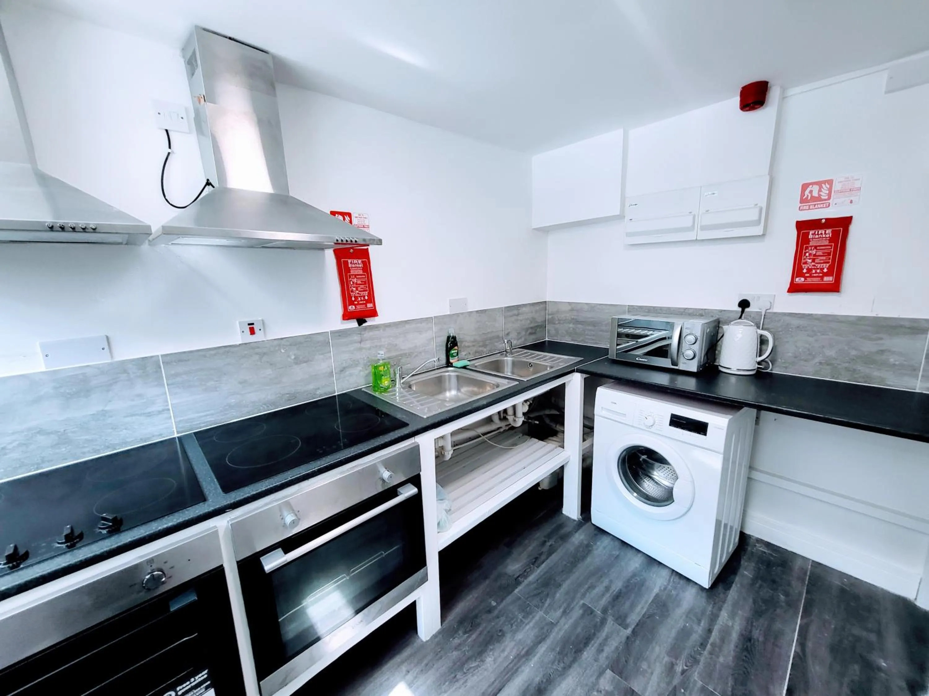 Kitchen or kitchenette in Berridge Solo Stays - NG7